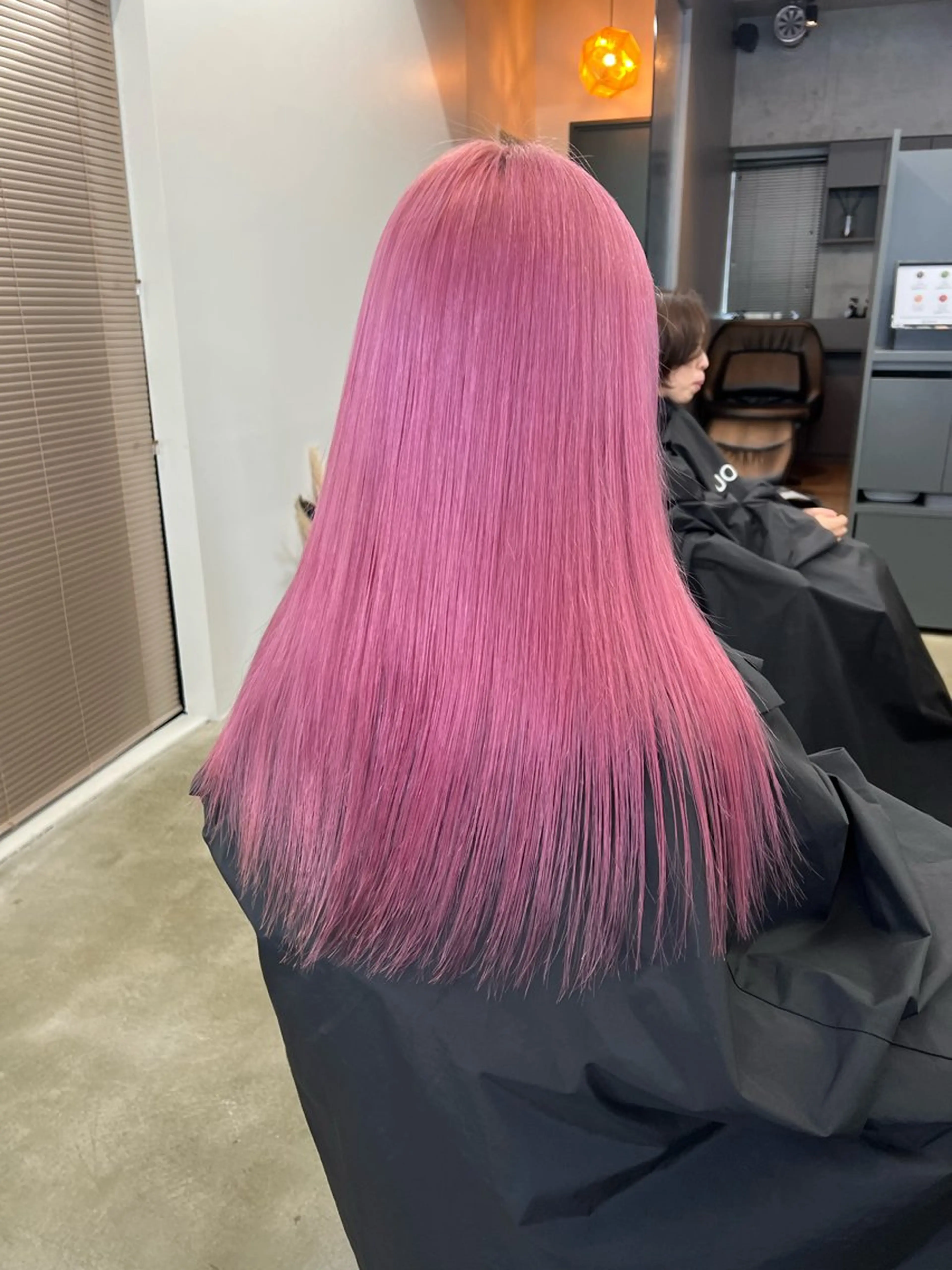 セミロング カラー カット ヘアカラー ハイトーンカラー/ さらさのヘアスタイル