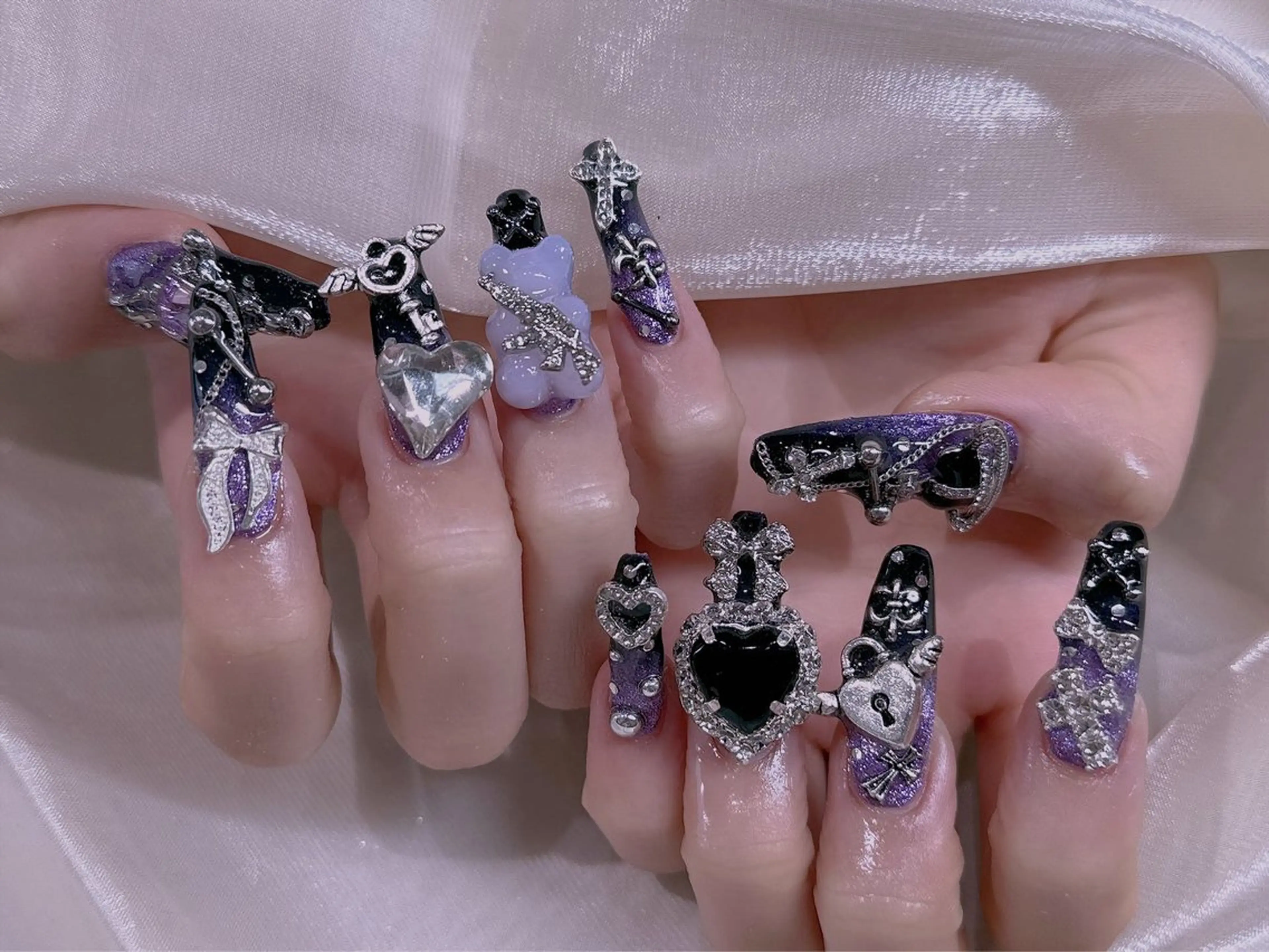 ネイル 長さだし専門店 M2　rikaのネイルデザイン