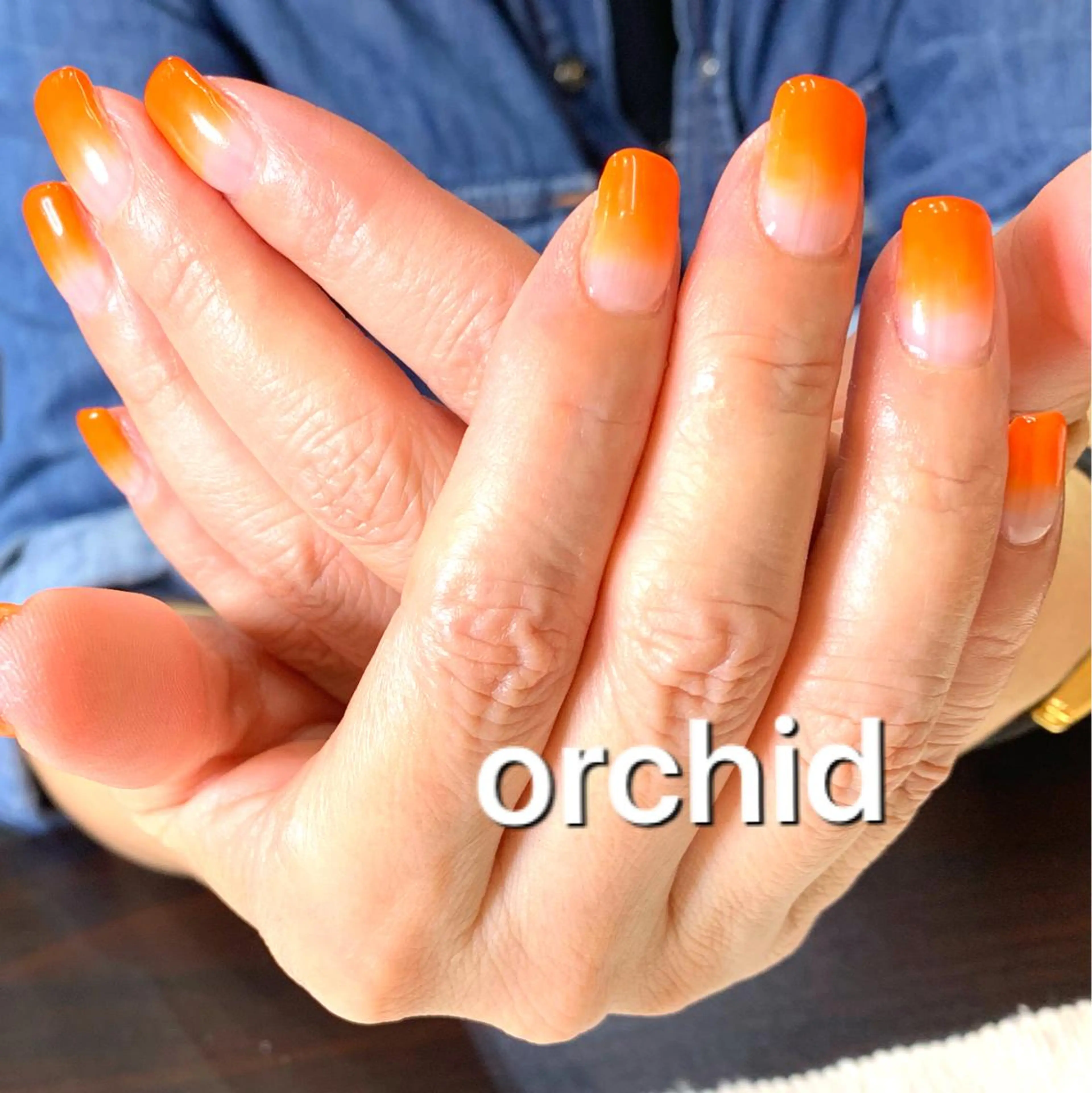 ネイル orchid ♡オーキッドのネイルデザイン