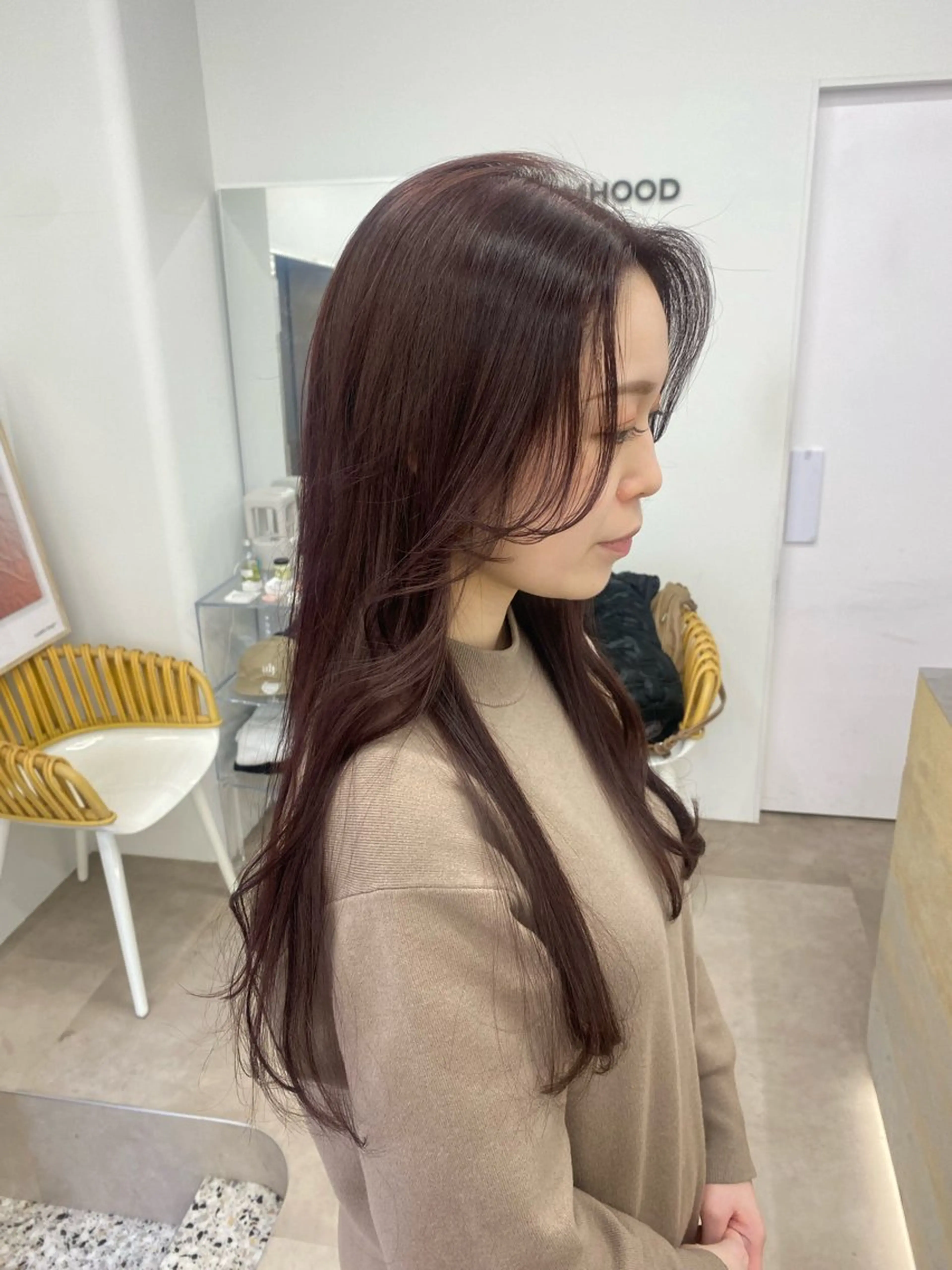 ロング カラー ヘアカラー hinaka .のヘアスタイル