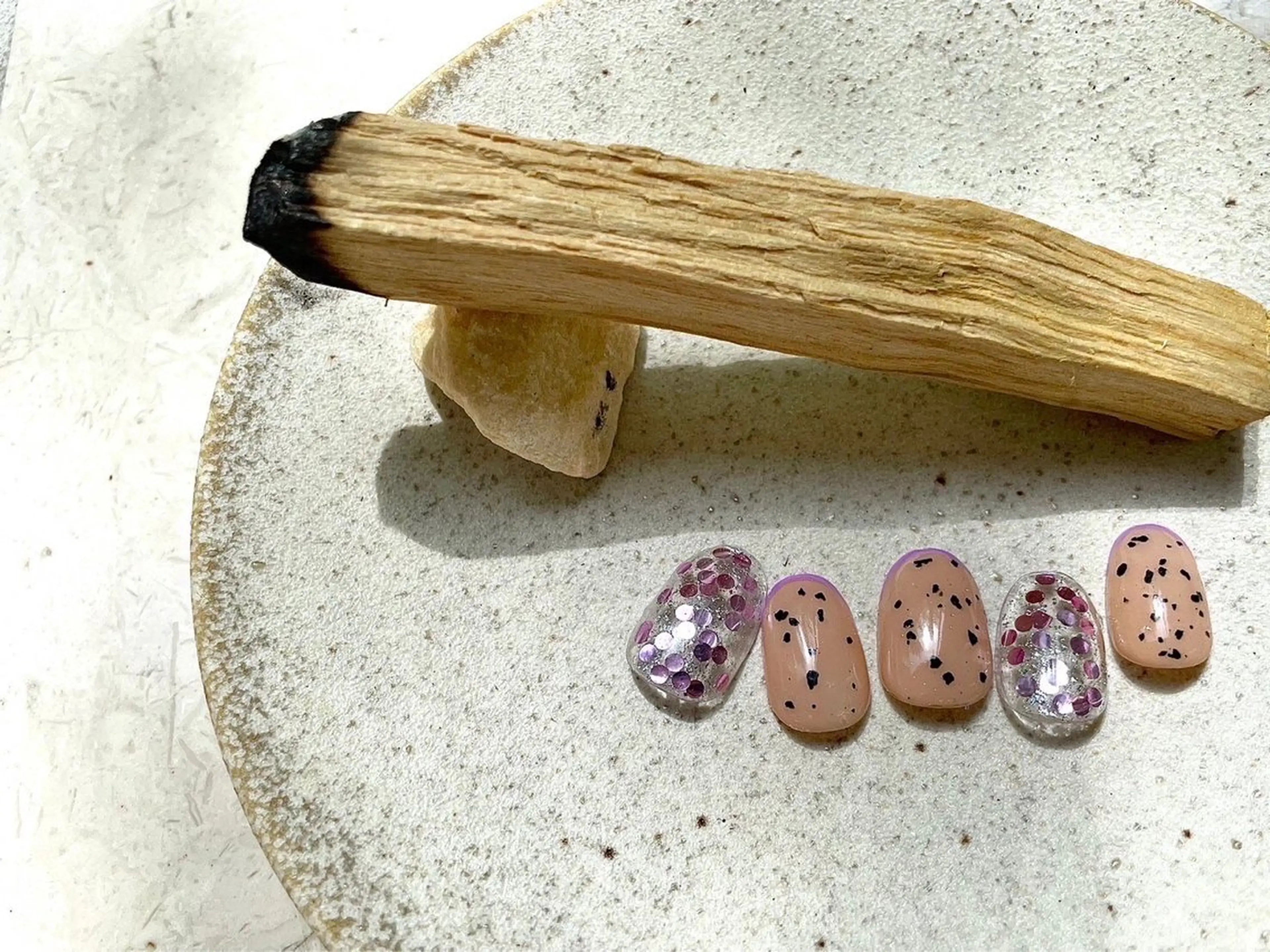 ネイル アートネイル シンプルネイル ネイルチップ ⭐︎休業中の練習⭐︎ JNA認定講師髙橋のネイルデザイン