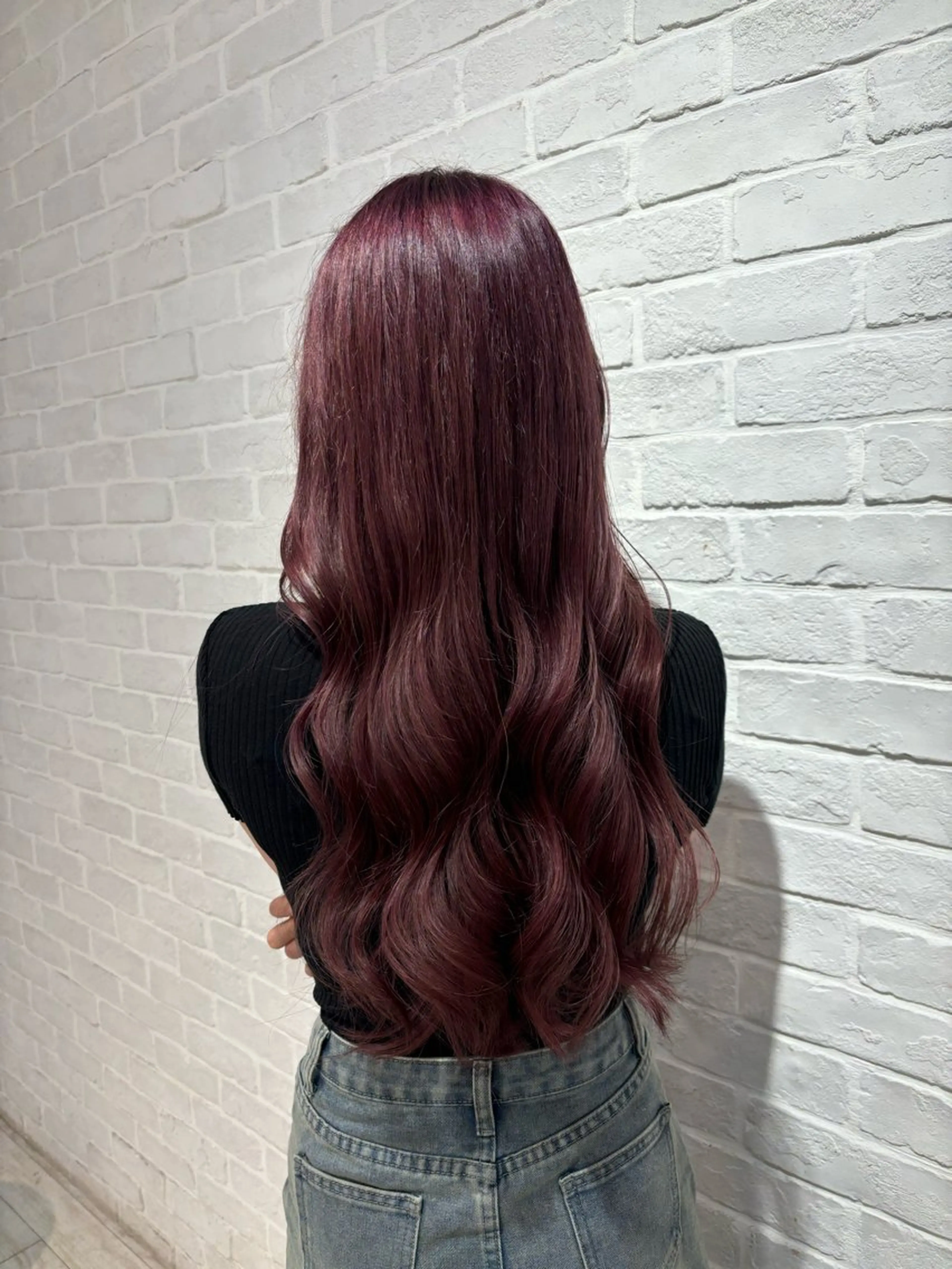 カラー Ashanti 濱野のヘアスタイル