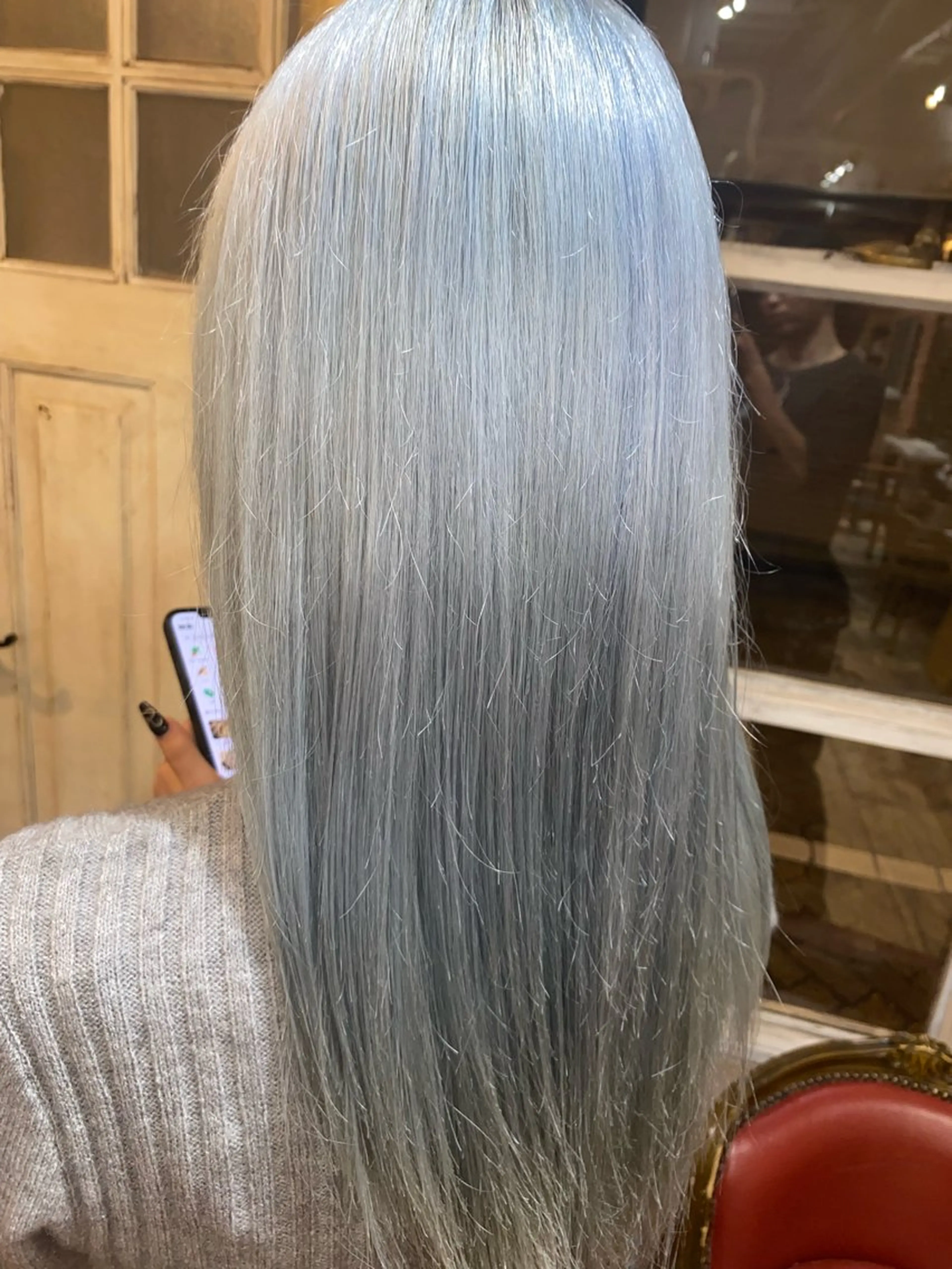 ロング カラー 髪質改善/ 大久保壯真のヘアスタイル