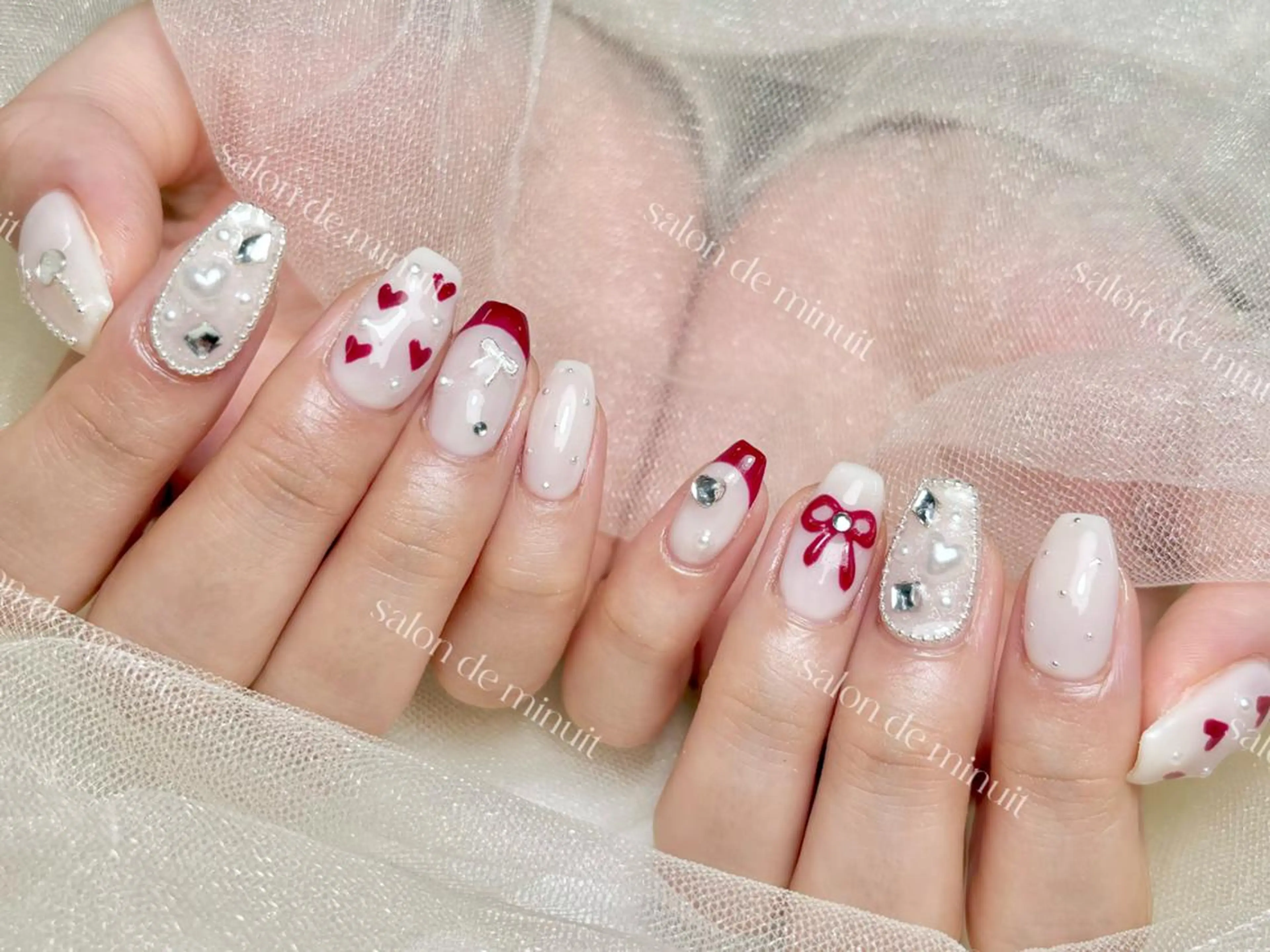 ネイル ハンドネイル ハンドケア Momo 🤍のネイルデザイン