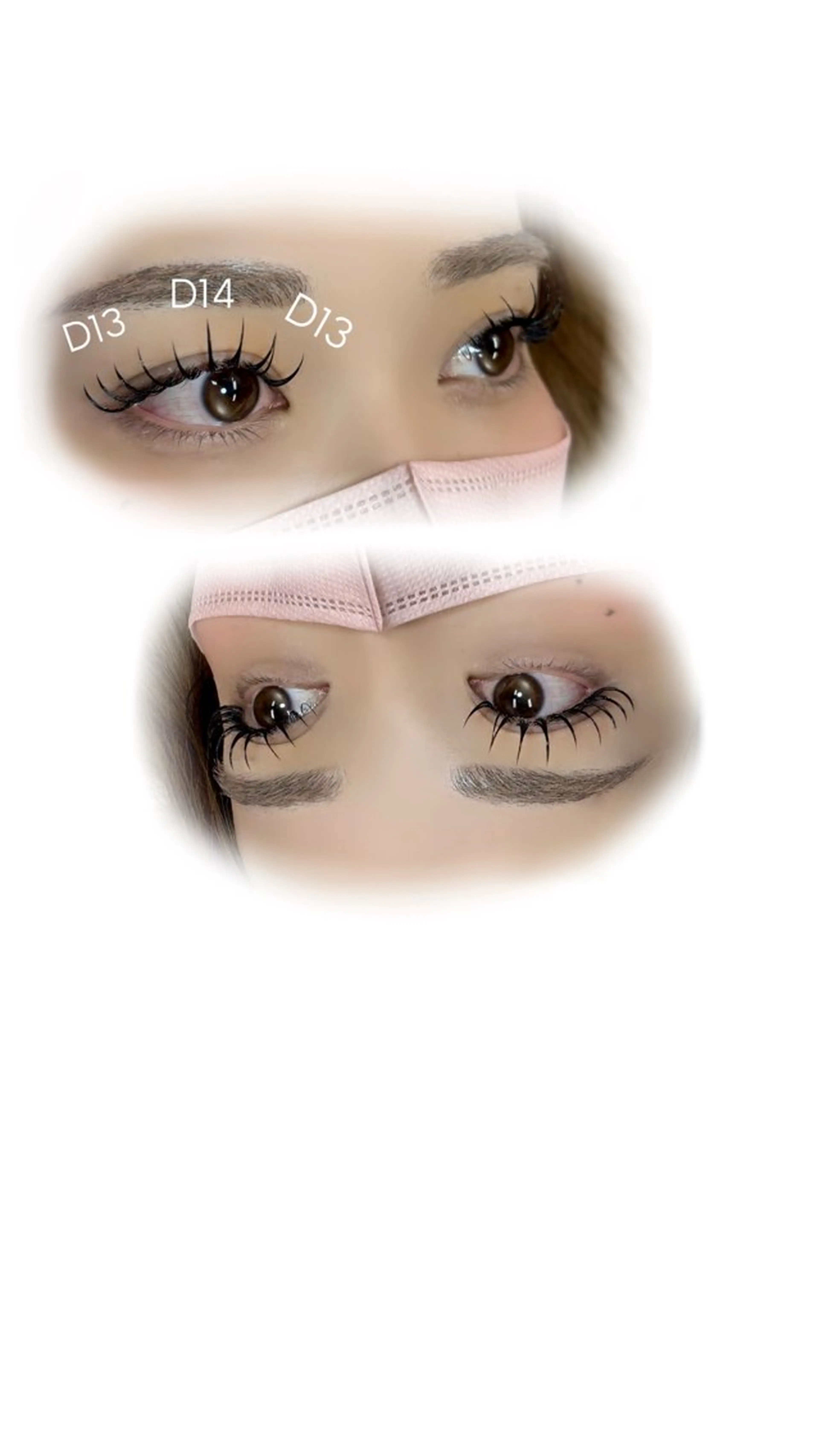 マツエク・マツパ peTiT京橋 Momoのマツエク・マツパデザイン