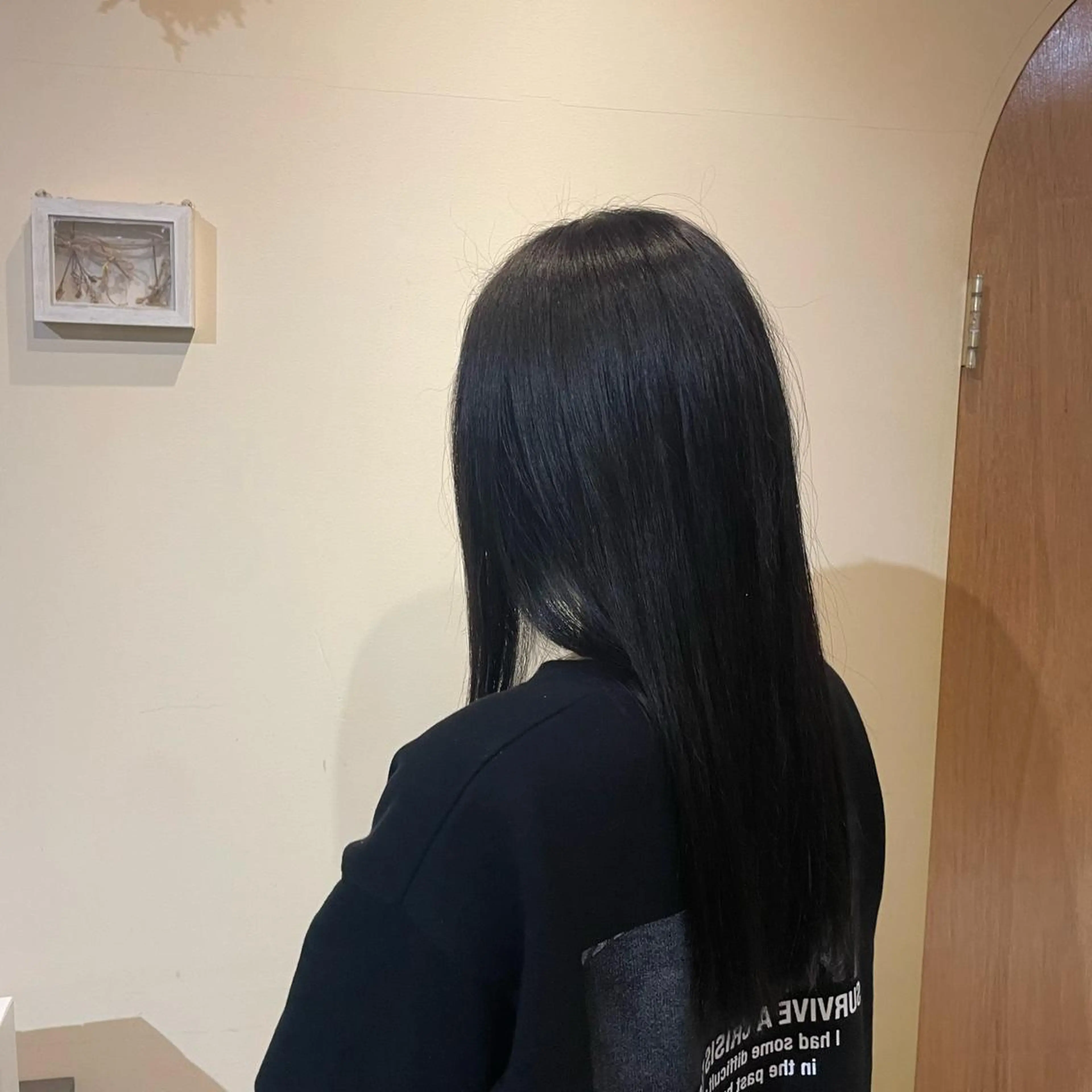 ミディアム カラー いまじゅく あおいのヘアスタイル