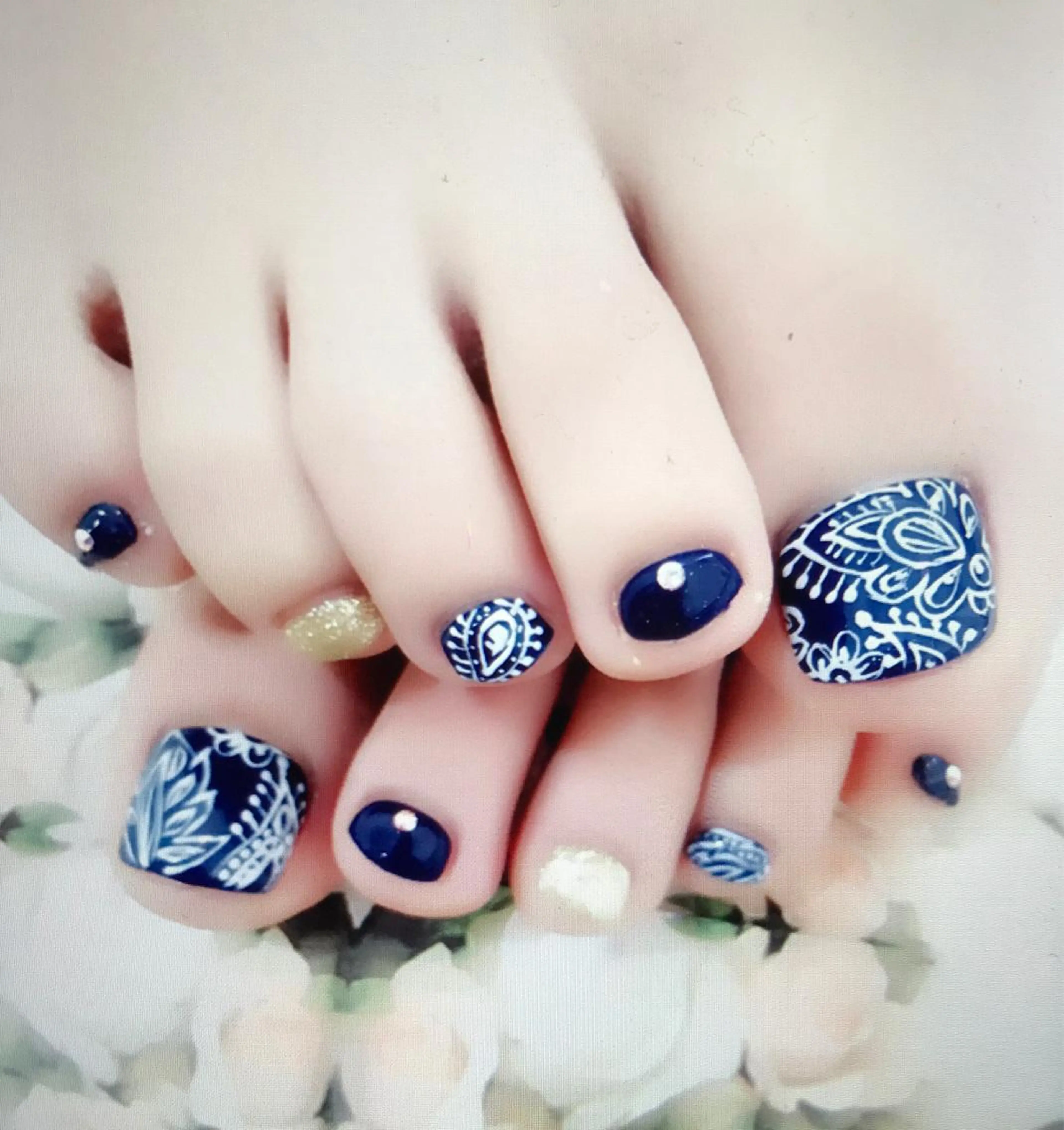 ネイル アートネイル ネイル/耳つぼ /新ホワイトニングのネイルデザイン