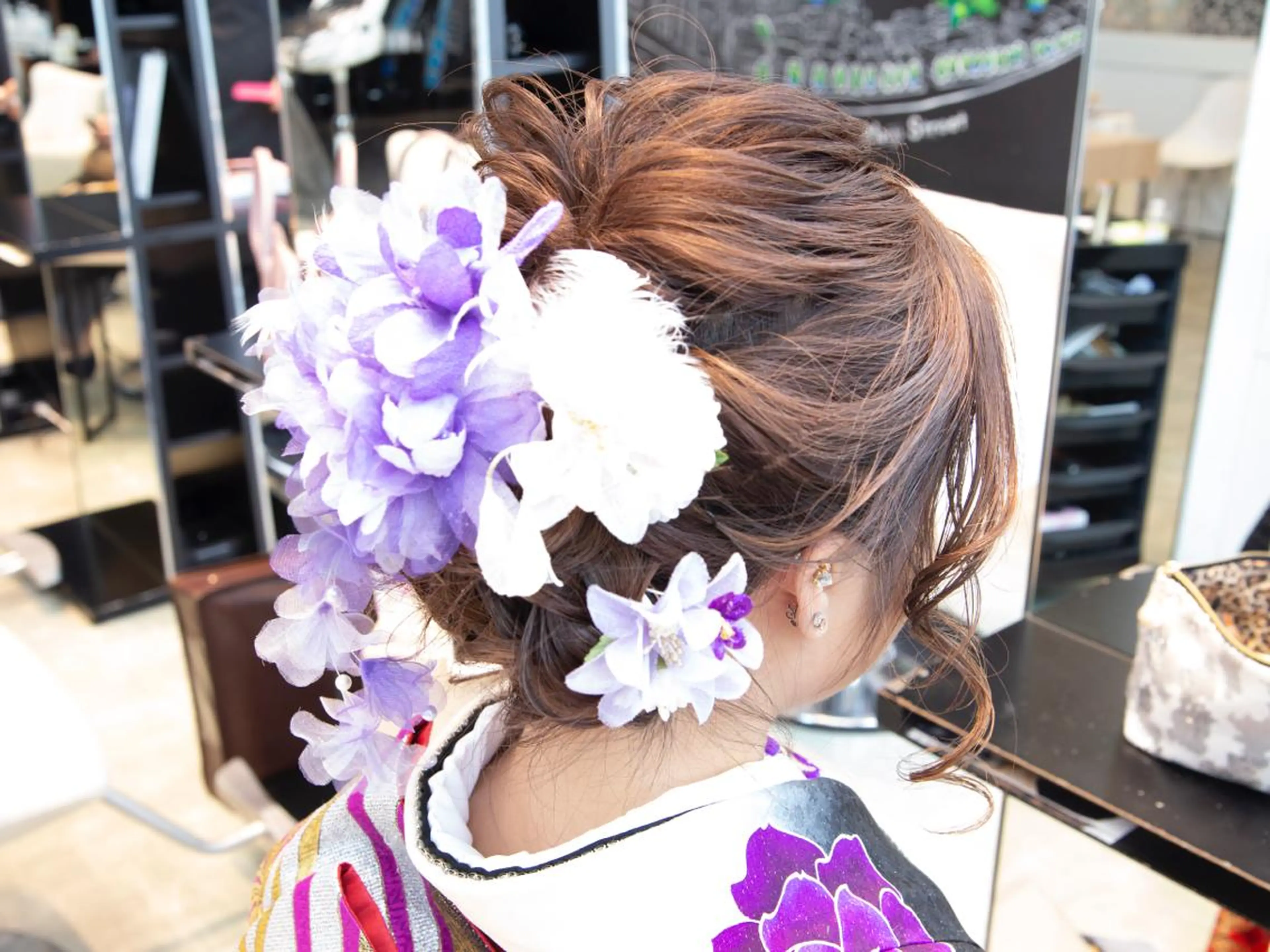 ロング カラー ヘアアレンジ Re:ta Hair 飯田淳平のヘアスタイル