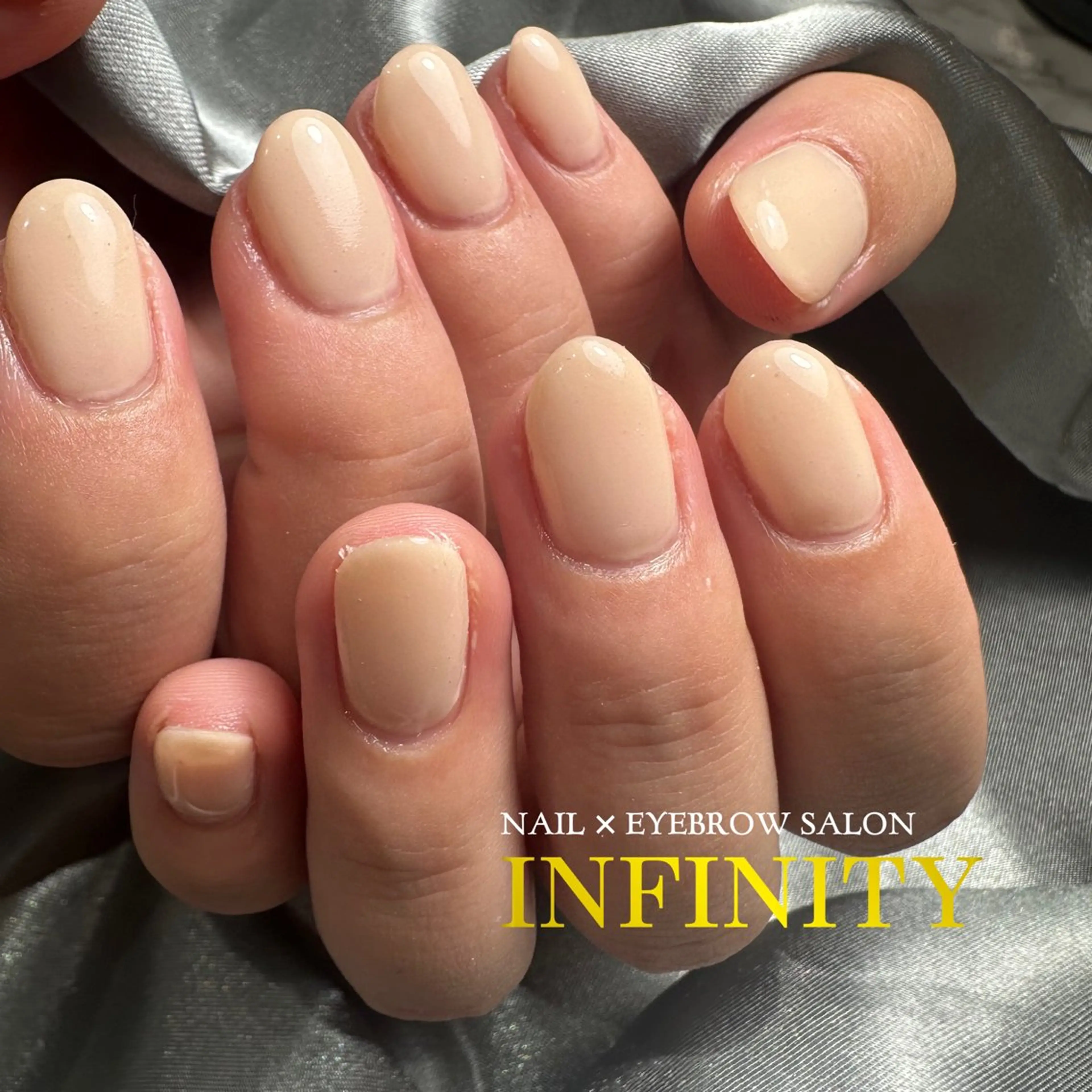 カラー メンズ 透明感カラー INFINITY Sachiのネイルデザイン