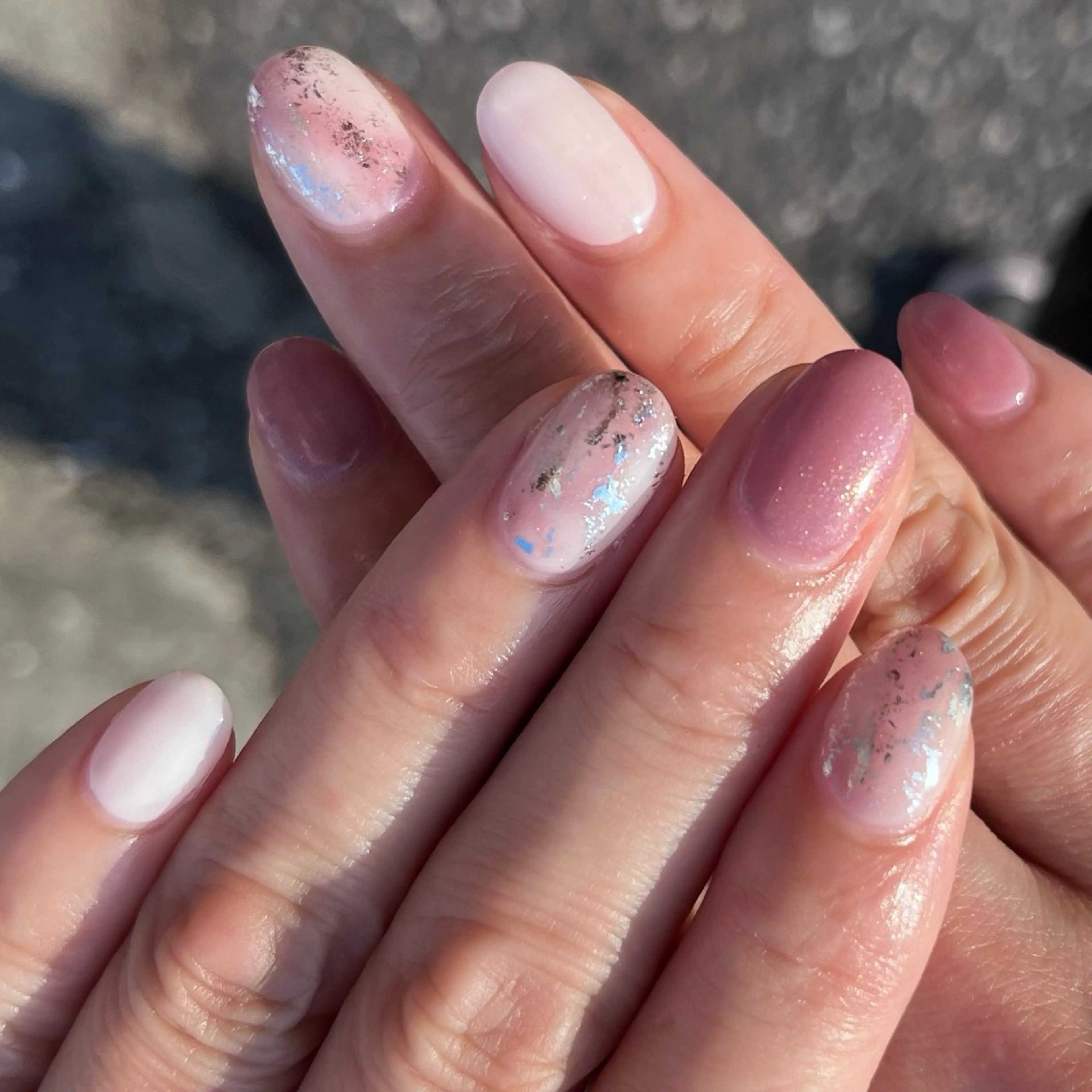 ミディアム ハンドネイル nail salon Stellaのネイルデザイン