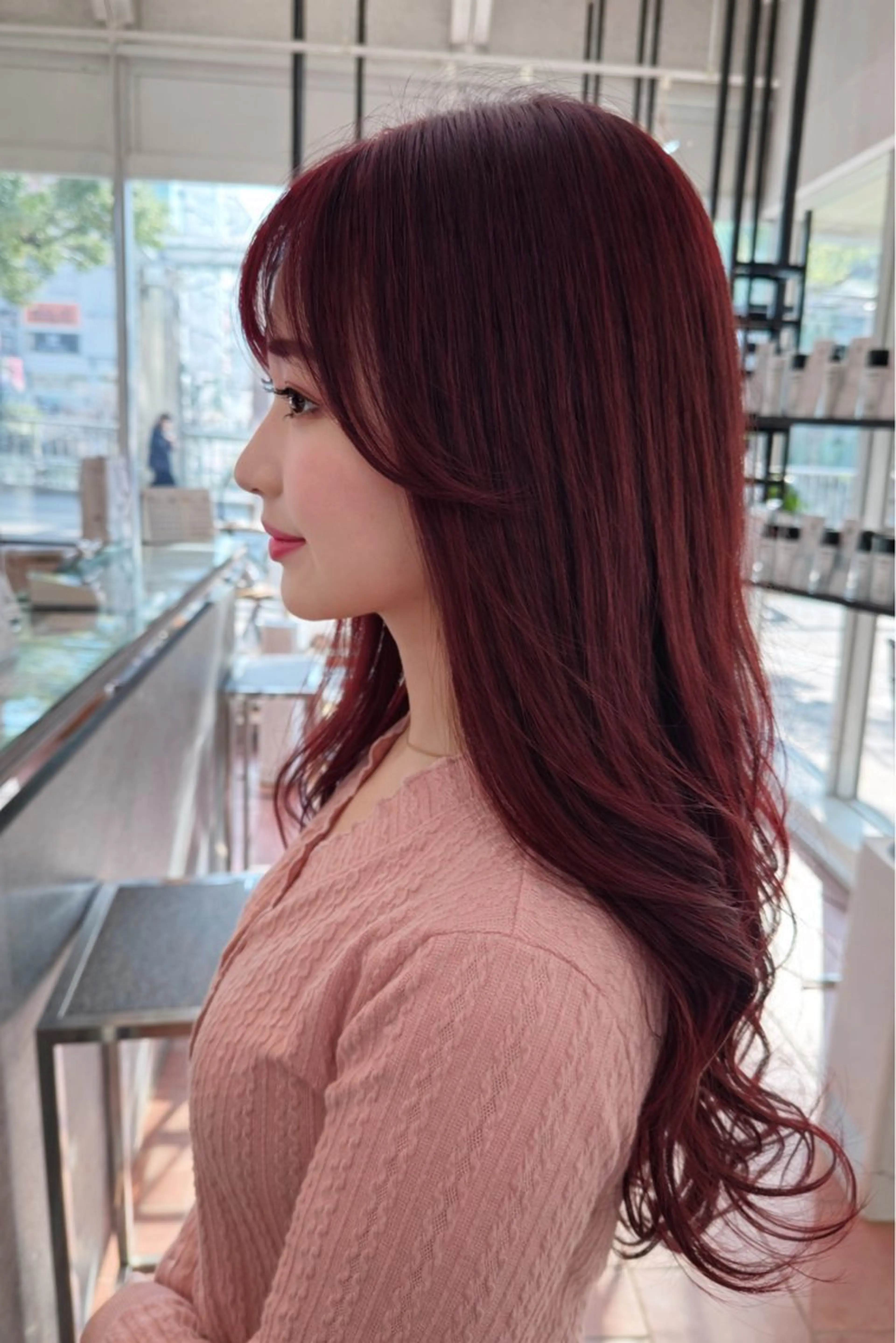 ロング カラー カット ヘアカラー トリートメント ヘアセット 美髪透明感🫧三澤 廉 M.SLASHのヘアスタイル