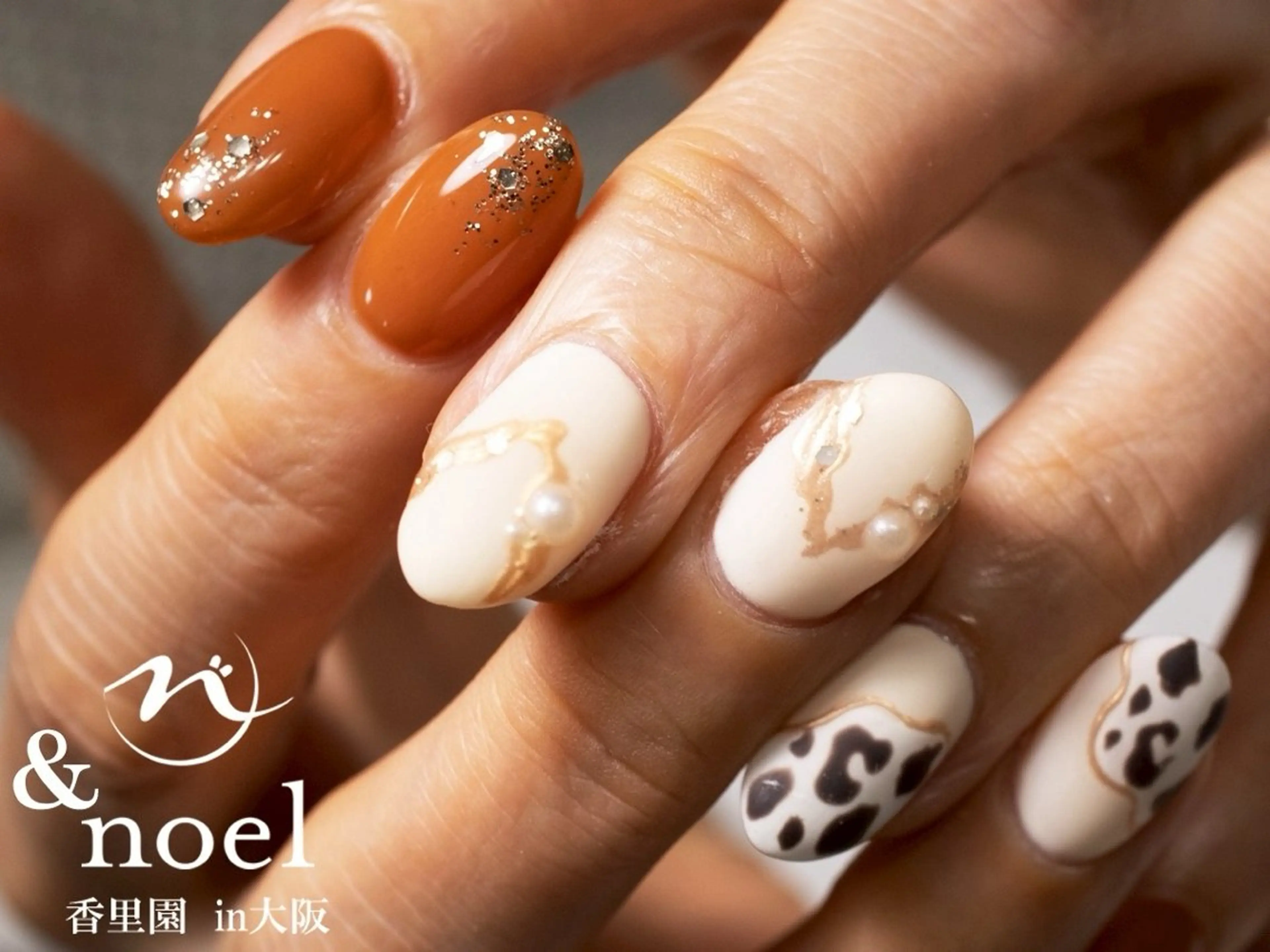 ネイル ハンドネイル Nailsalon  &Noel所属・もも 🍑のネイルデザイン