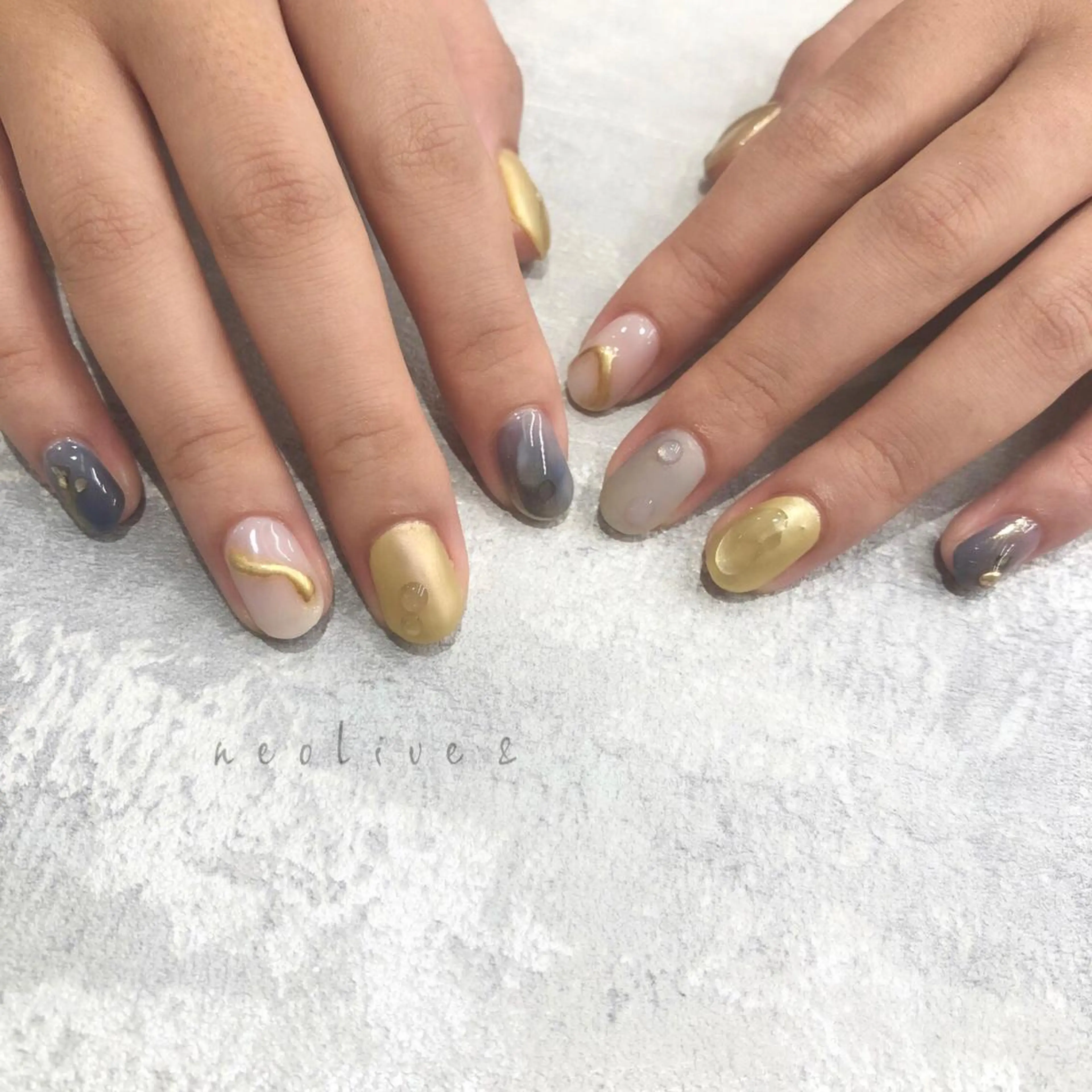 ネイル ハンドネイル Yuriko Omi パラジェル/渋谷のネイルデザイン