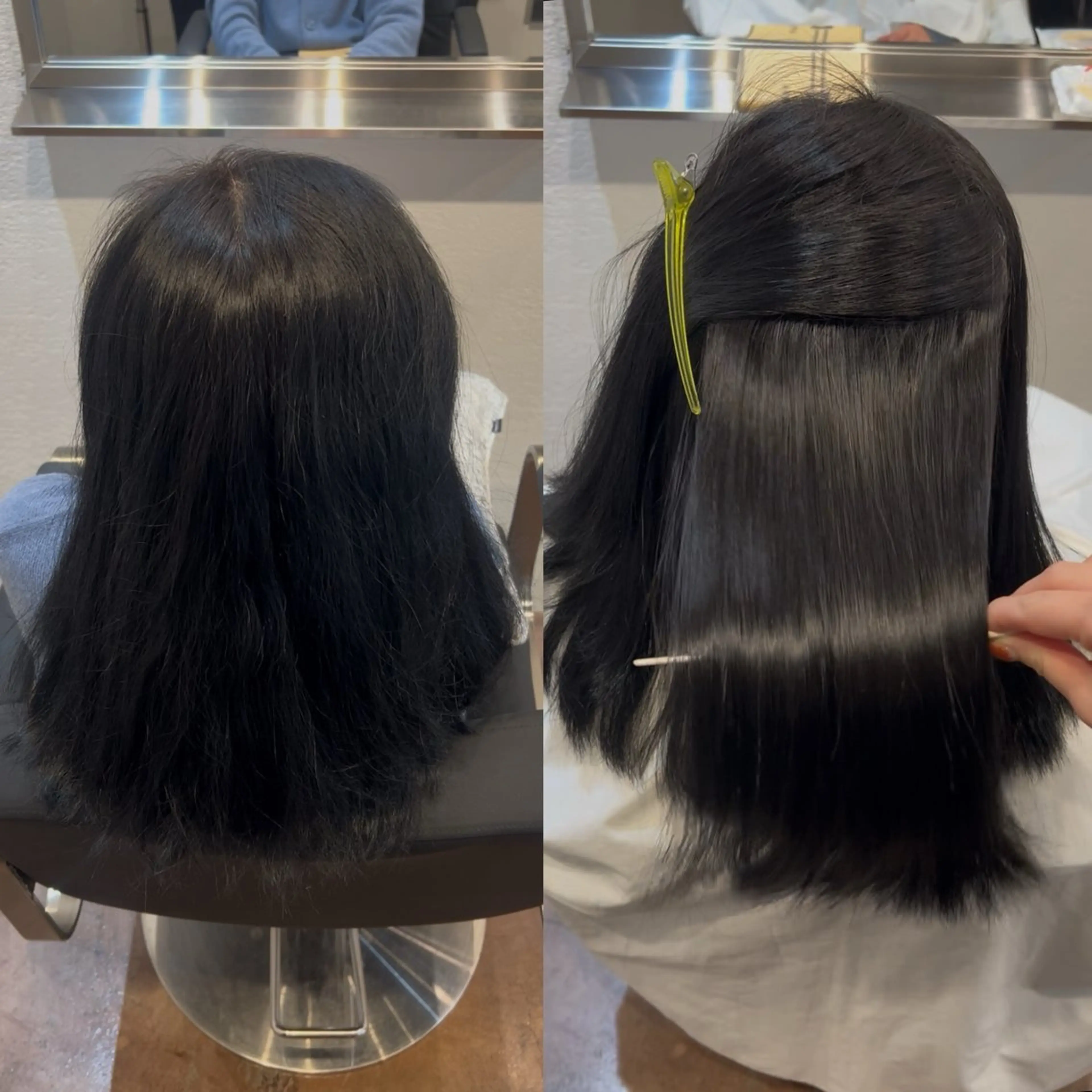 パーマ 縮毛矯正 大澤 菜奈子のヘアスタイル