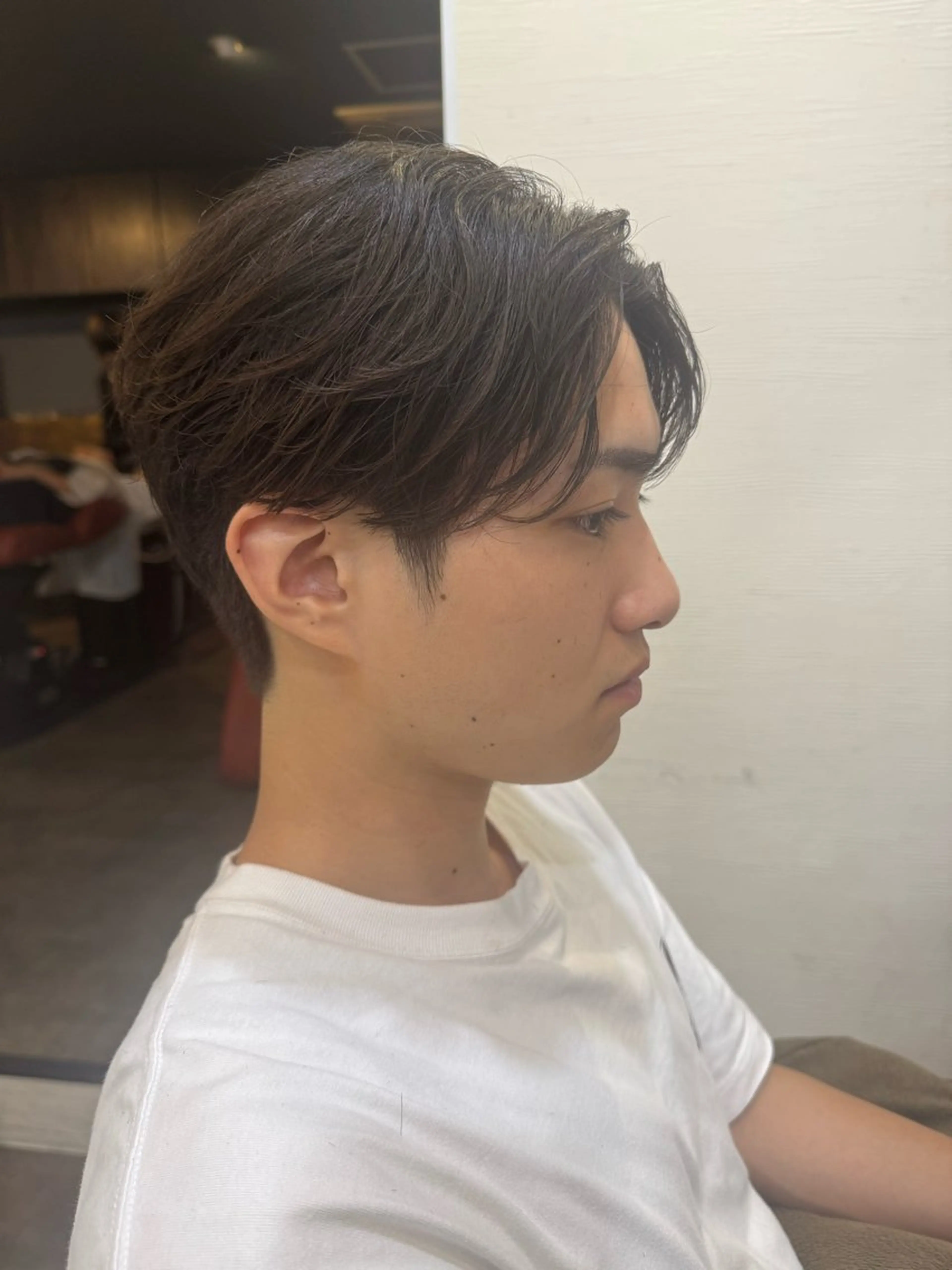 ショート パーマ メンズ 縮毛矯正 カット 縮毛矯正 トリートメント ヘアセット メンズ特化パーマ 美容師/小泉賢徒のヘアスタイル