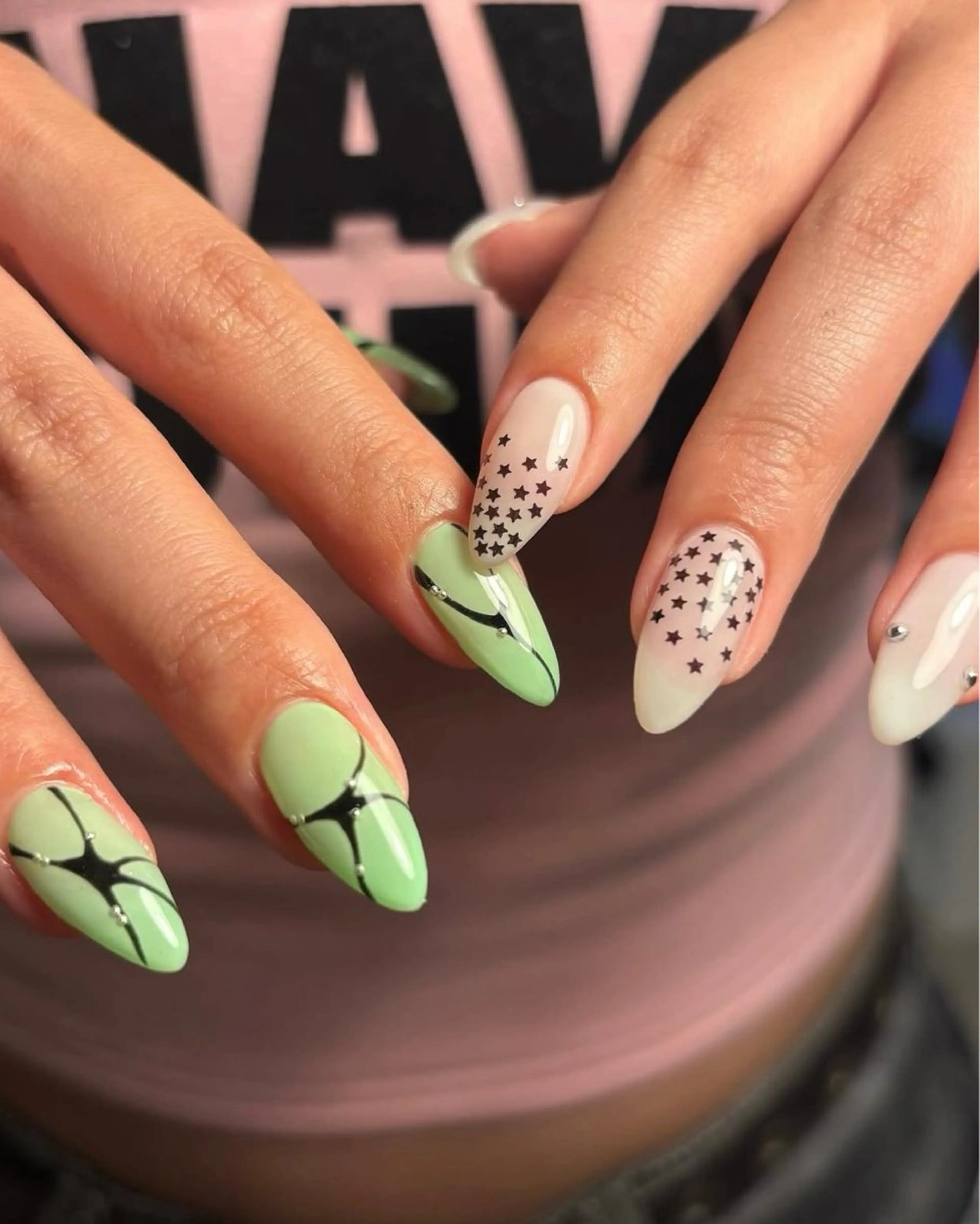 ネイル ハンドネイル 原宿ネイル syukaのネイルデザイン