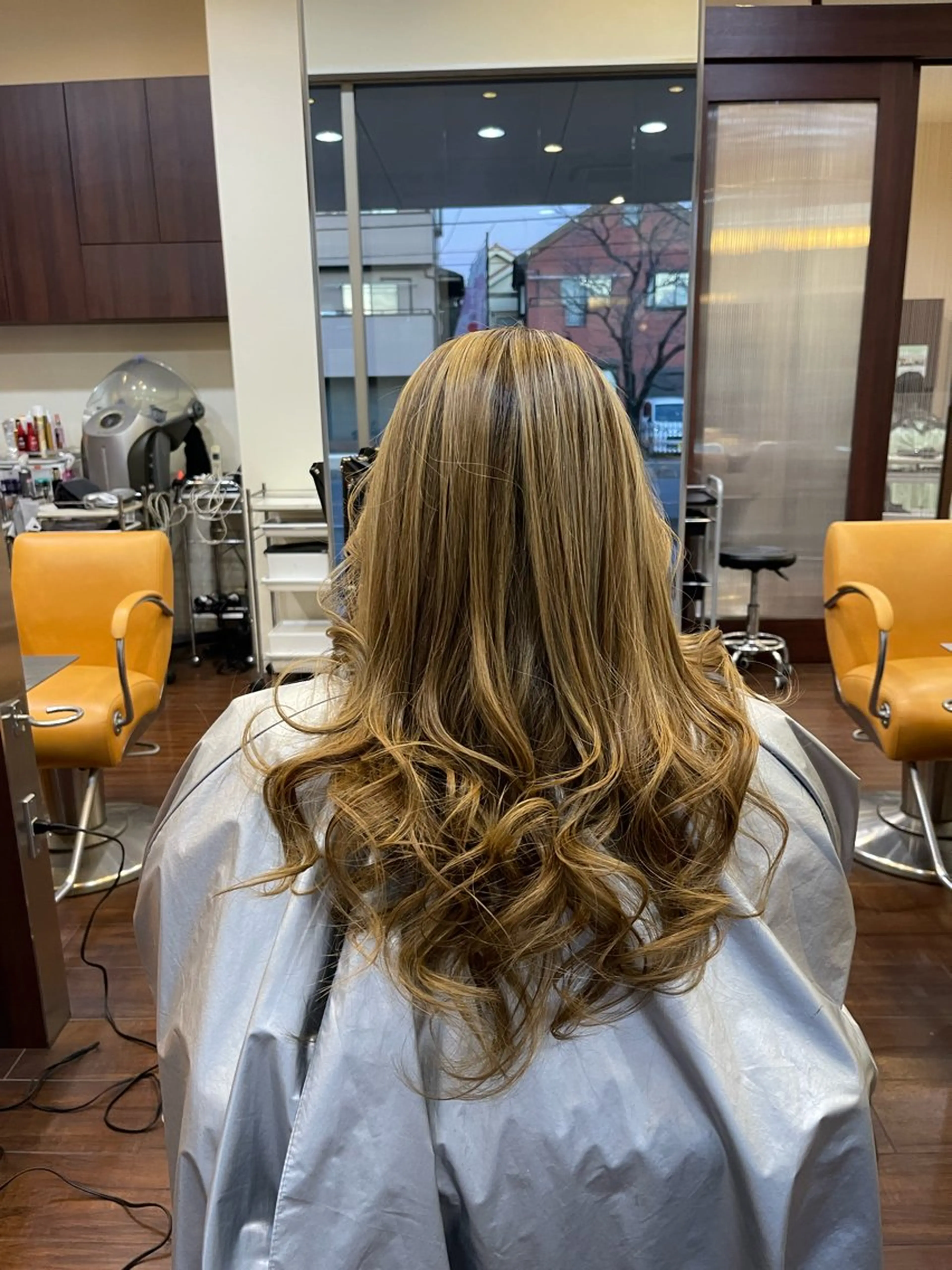 ロング カラー カット ヘアカラー トリートメント 千葉 たかしのヘアスタイル