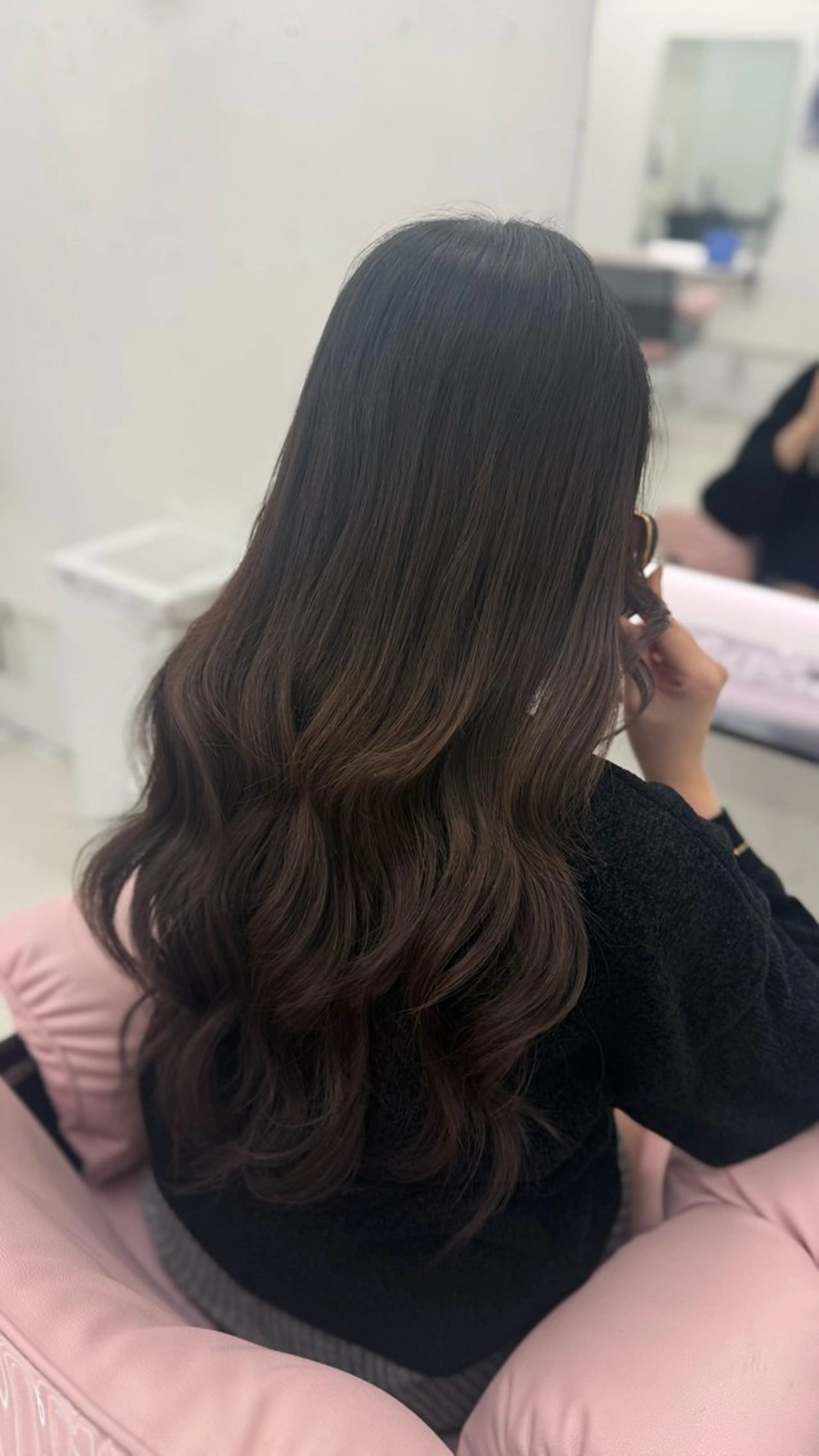 ロング ロング エクステ 大古 楓のヘアスタイル