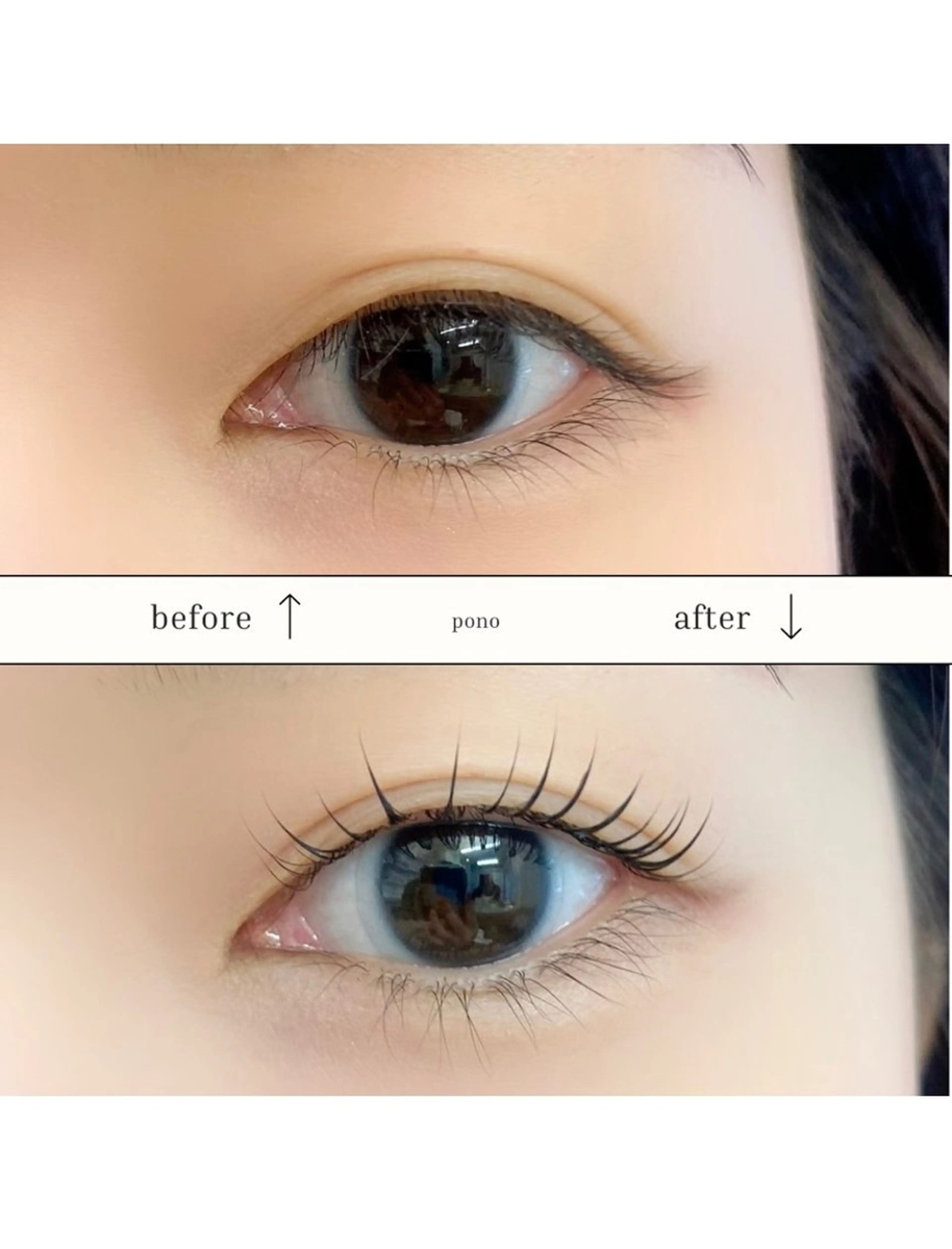 マツエク・マツパ マツパ Pono 心斎橋のマツエク・マツパデザイン