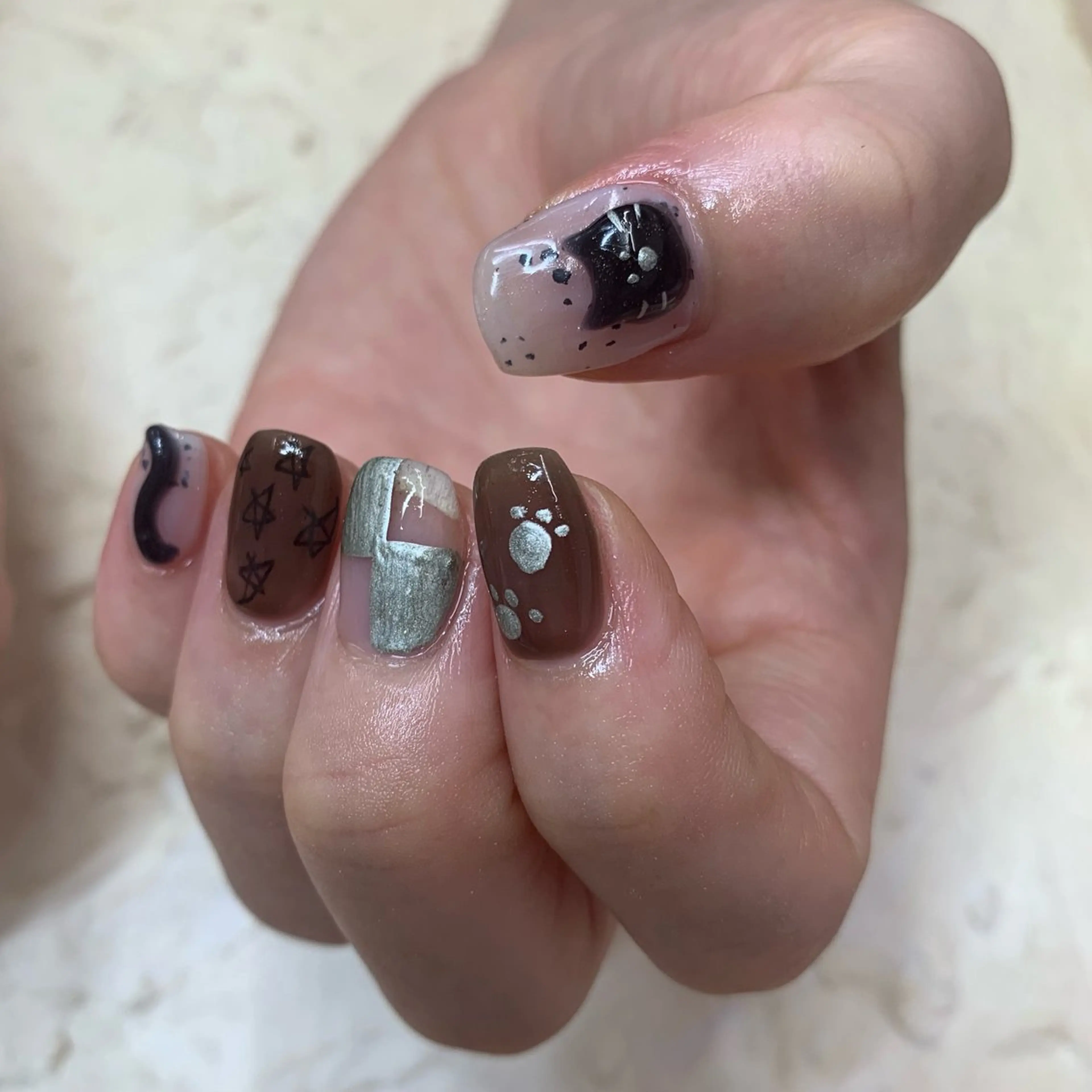 ネイル マキノ ユイのネイルデザイン