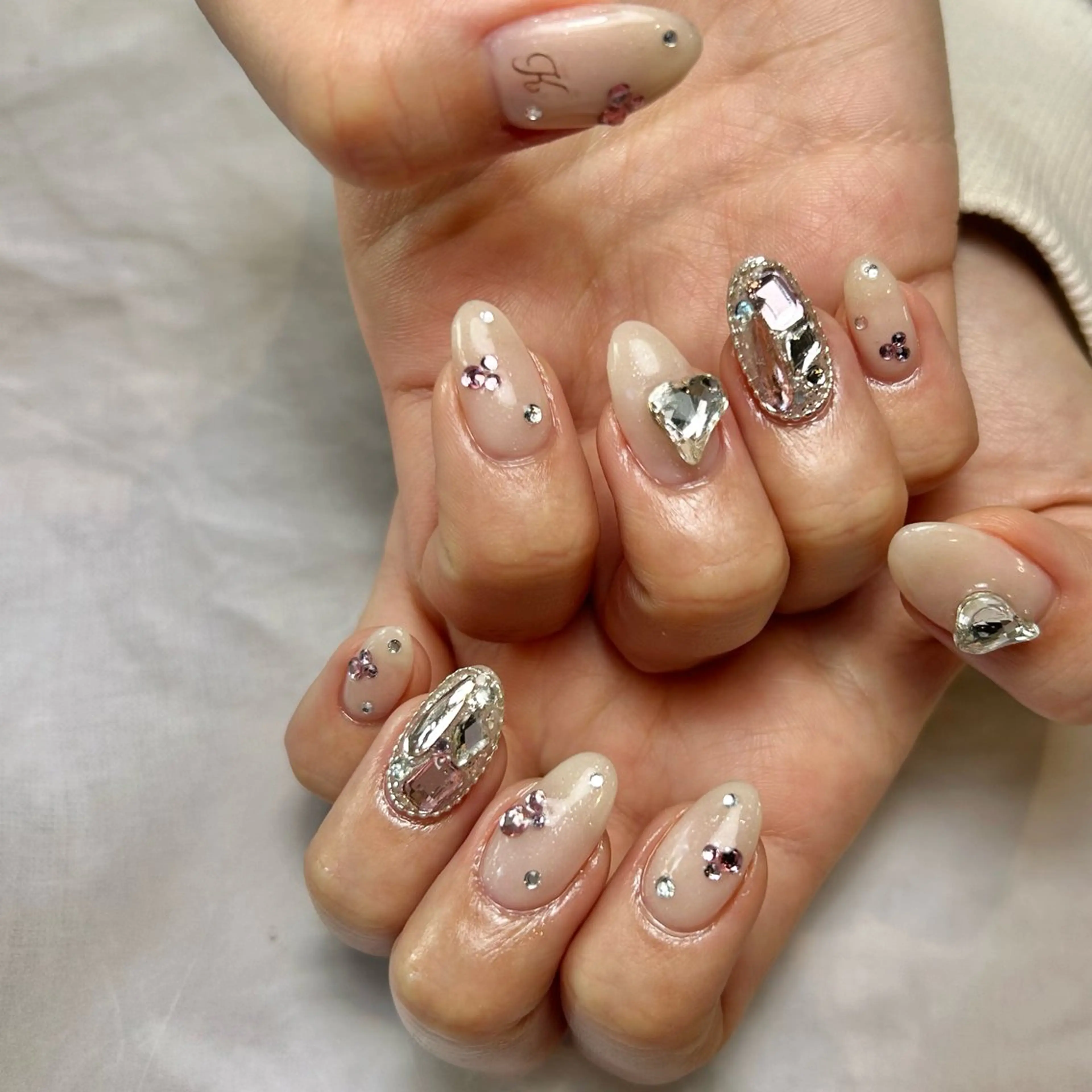 ネイル 持ち込み ハンドネイル Reflection marikoのネイルデザイン