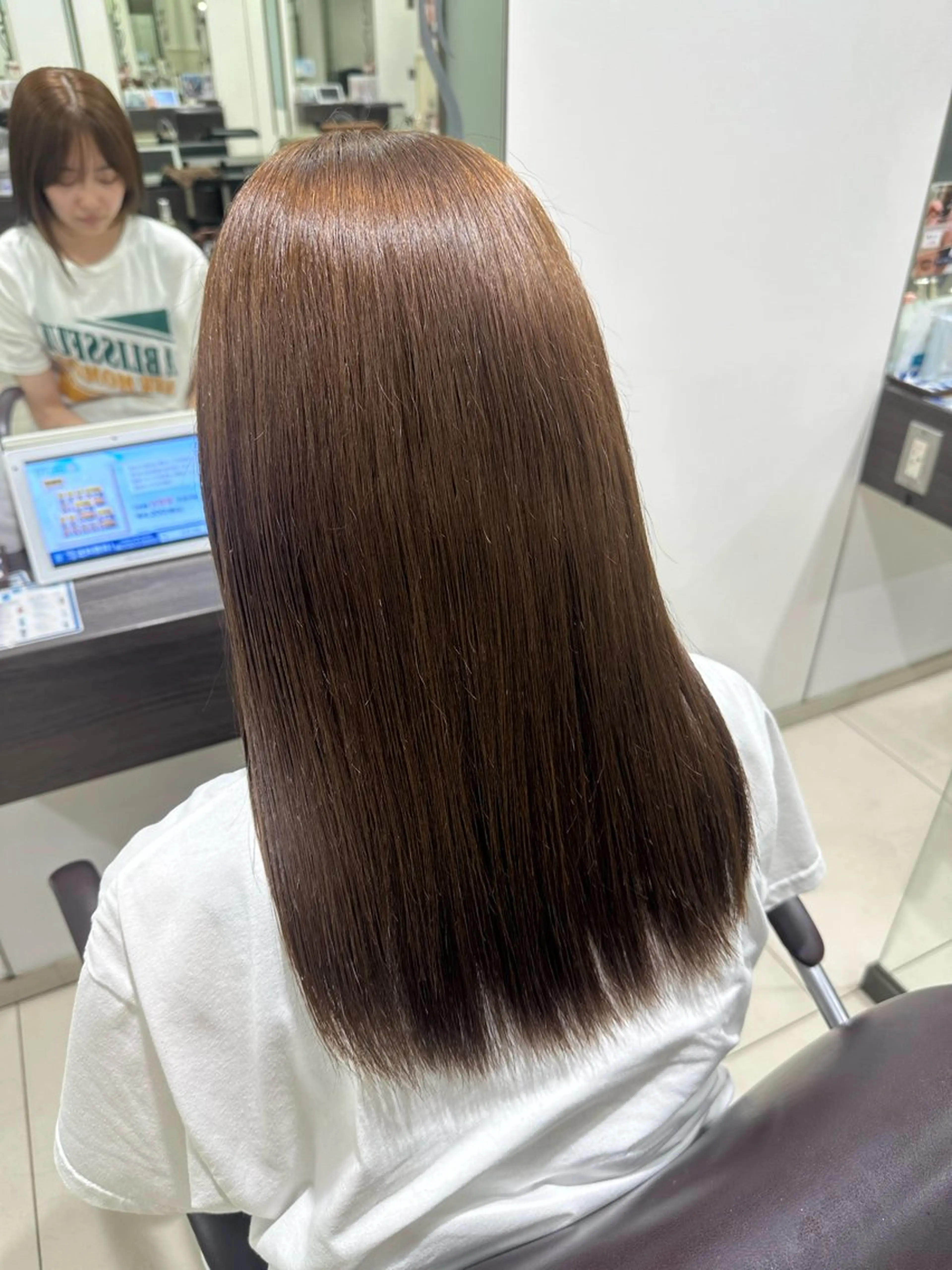 🌟ブリーチなしダブルカラー🌟➕カット➕美髪トリートメント➕今だけ限定超音波アイロン（カット追加➕￥1100）の写真