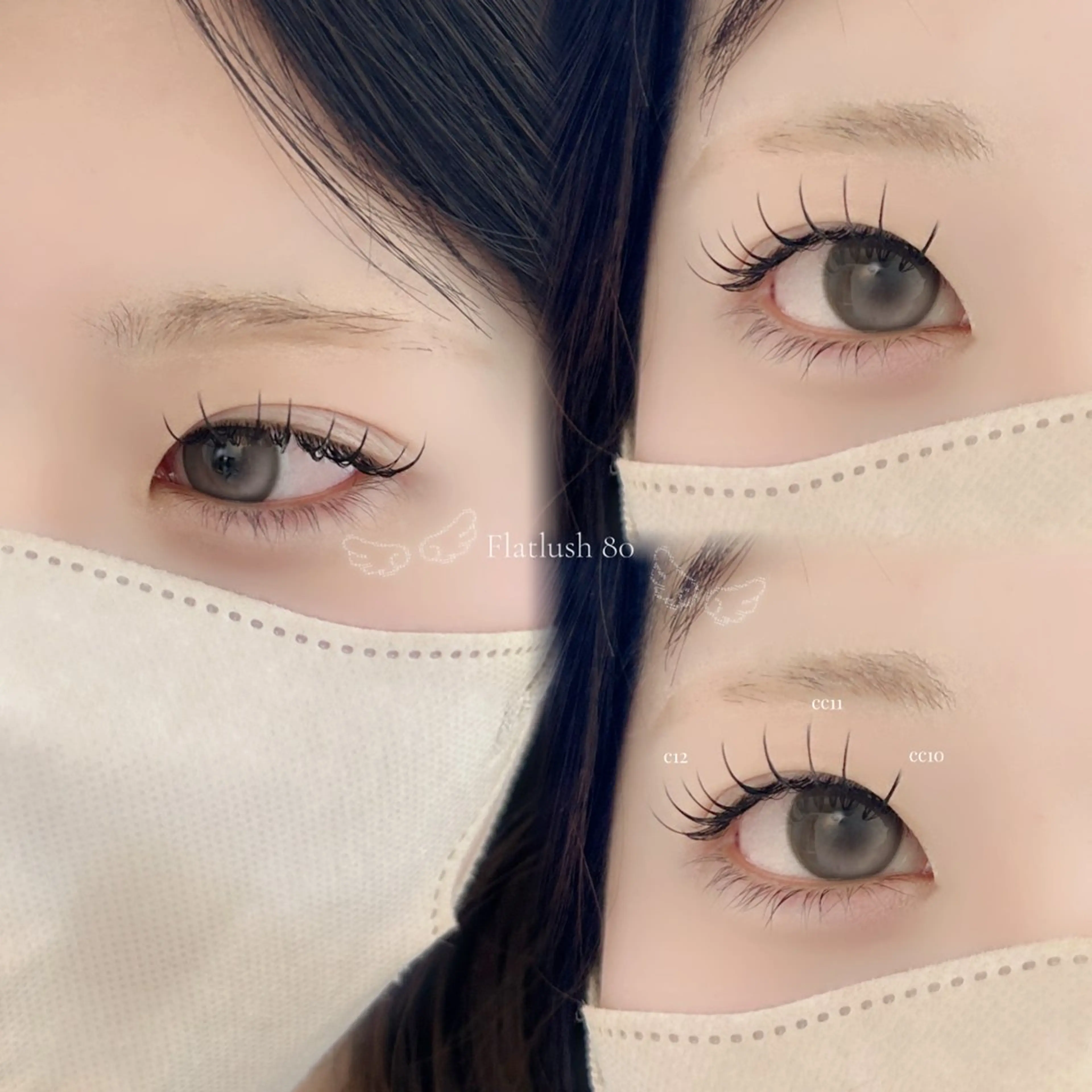 マツエク・マツパ Kellyeye Miyunaのマツエク・マツパデザイン