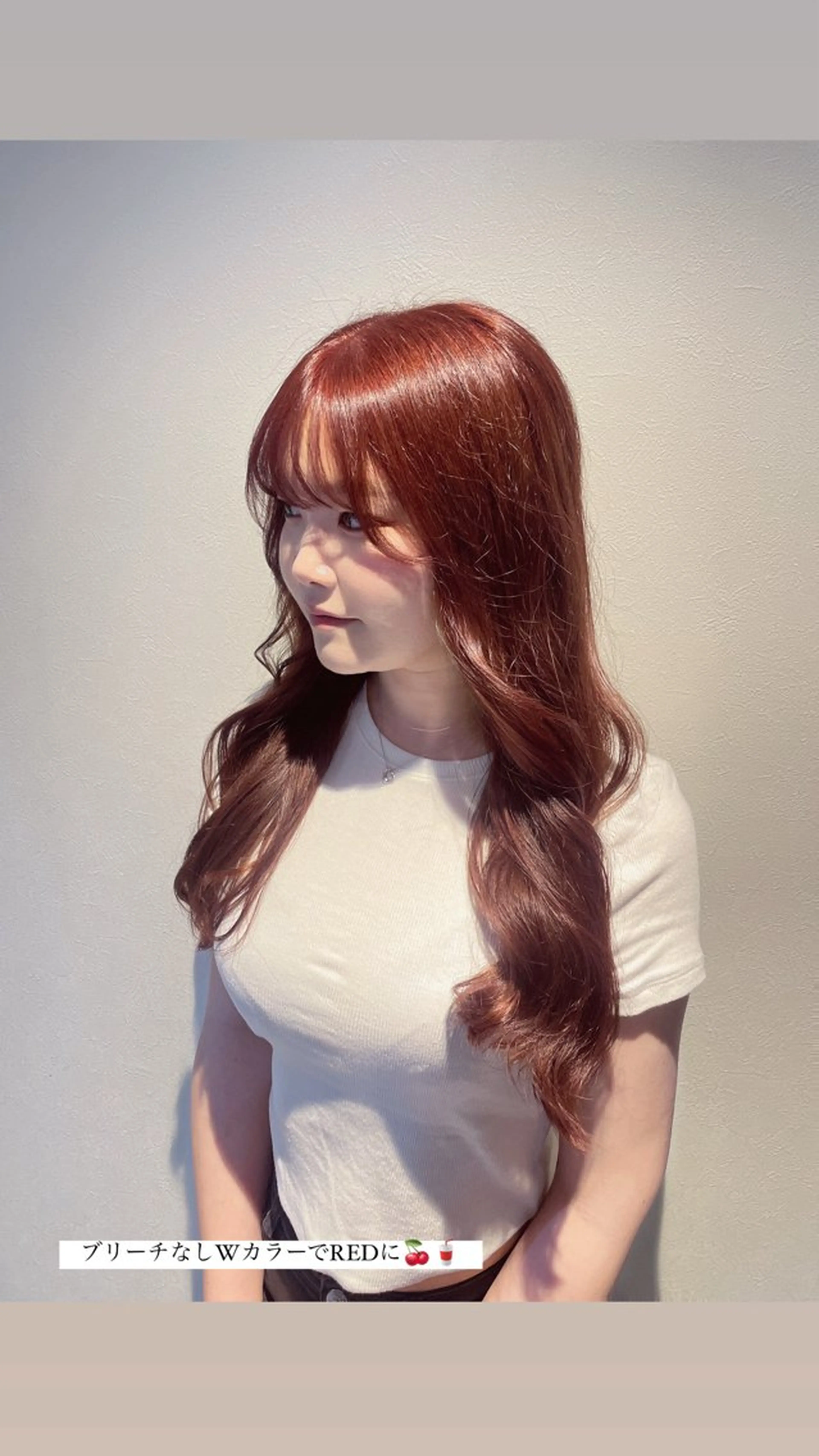 ロング カラー ブリーチ ダブルカラー ブリーチなしカラー AMI 【RAWTOKYOのヘアスタイル