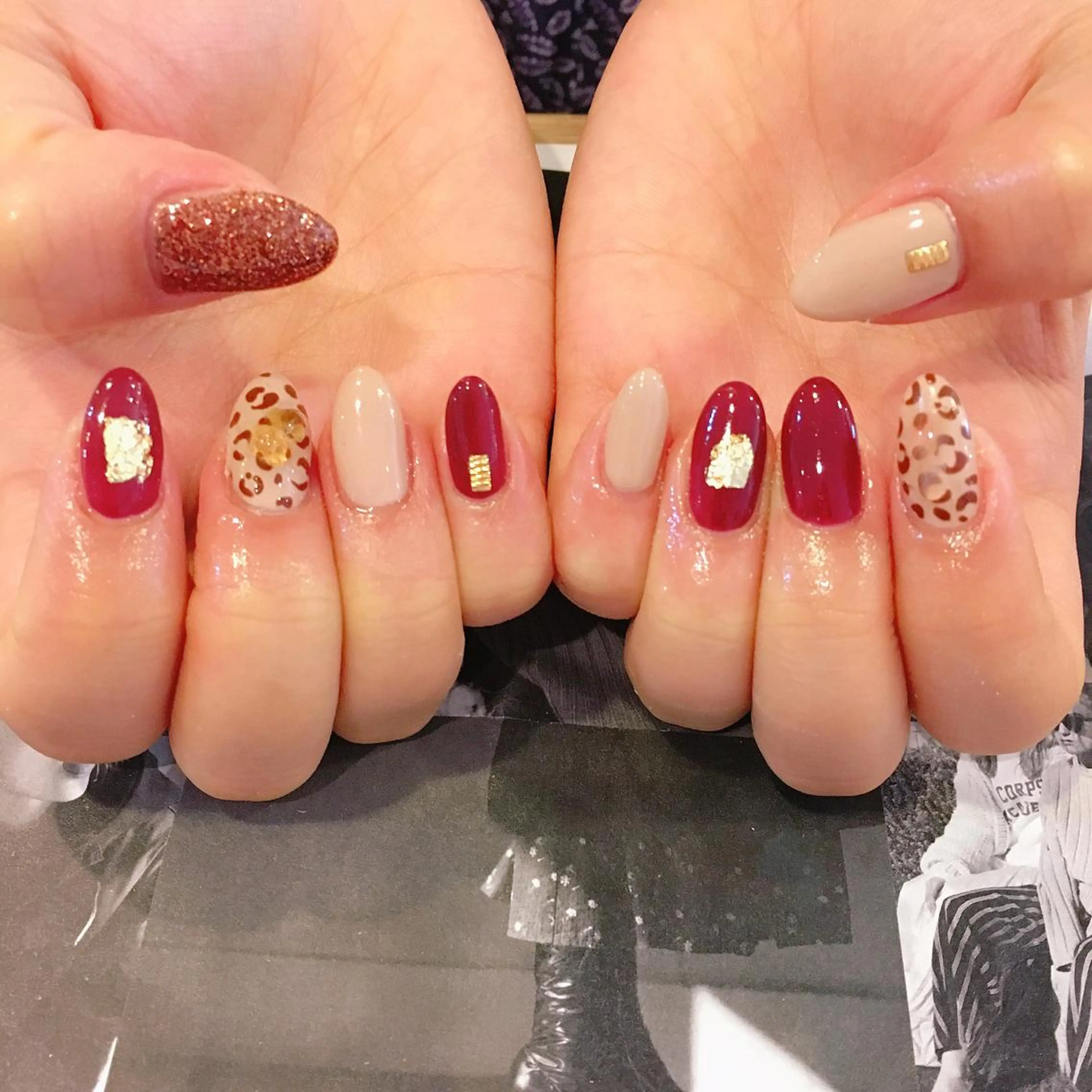 ネイル ハンドネイル にしぐち はるかのネイルデザイン