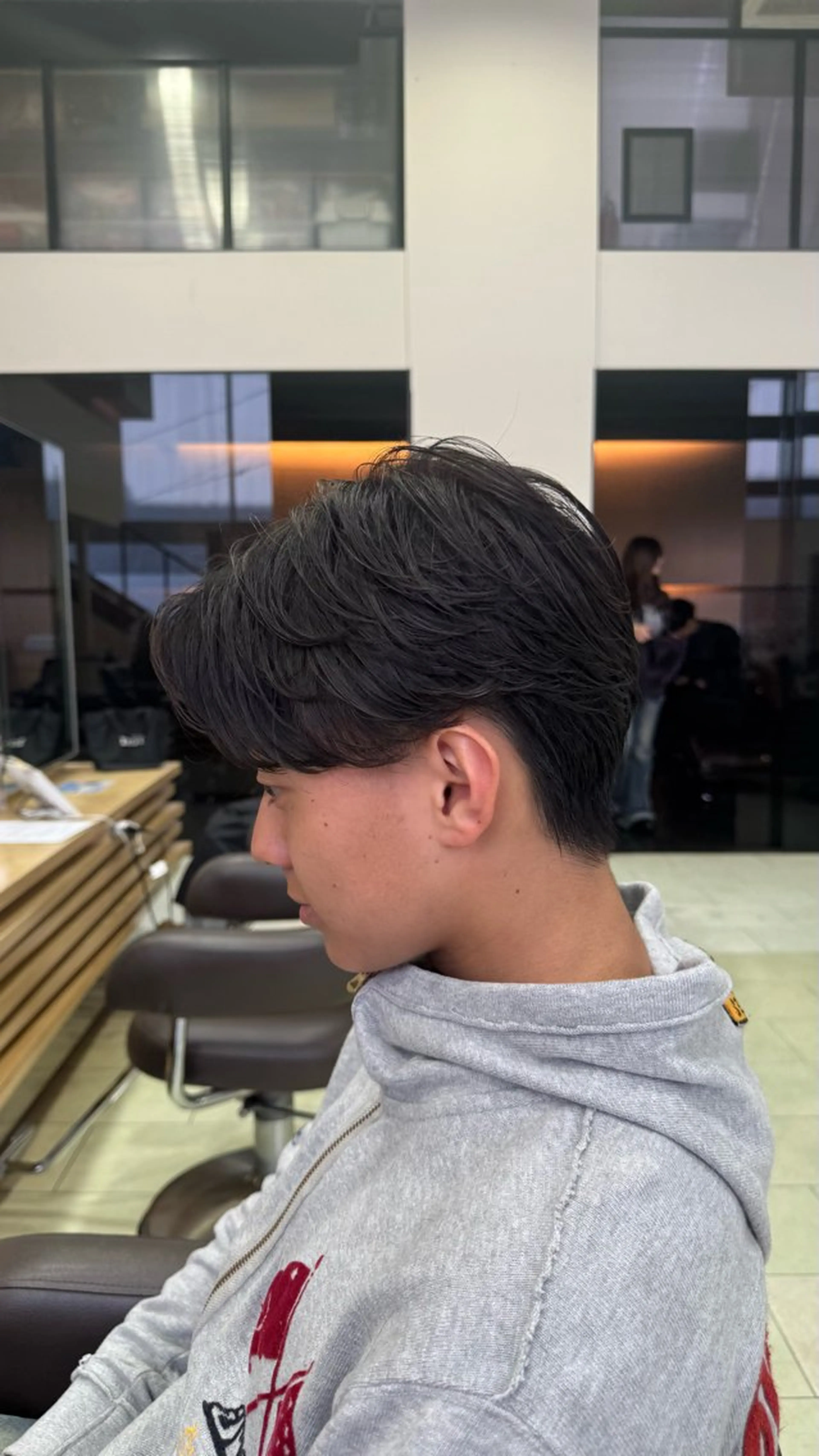 ショート カット パーマ メンズパーマ特化 ふうきのヘアスタイル