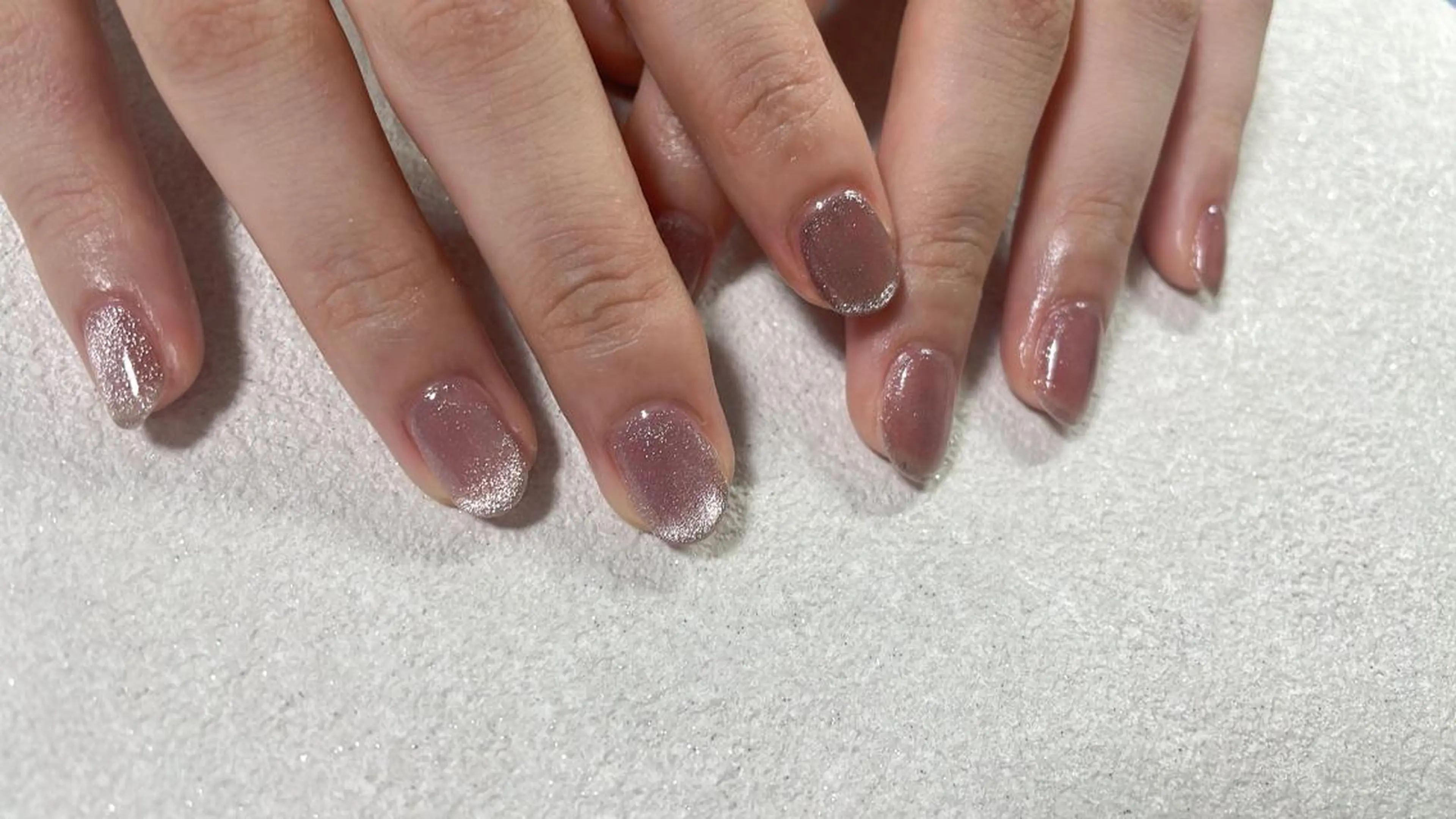 ネイル オーロラネイル フラワーネイル フットネイル フレンチネイル ジェルネイル kikinail 溝の口のネイルデザイン