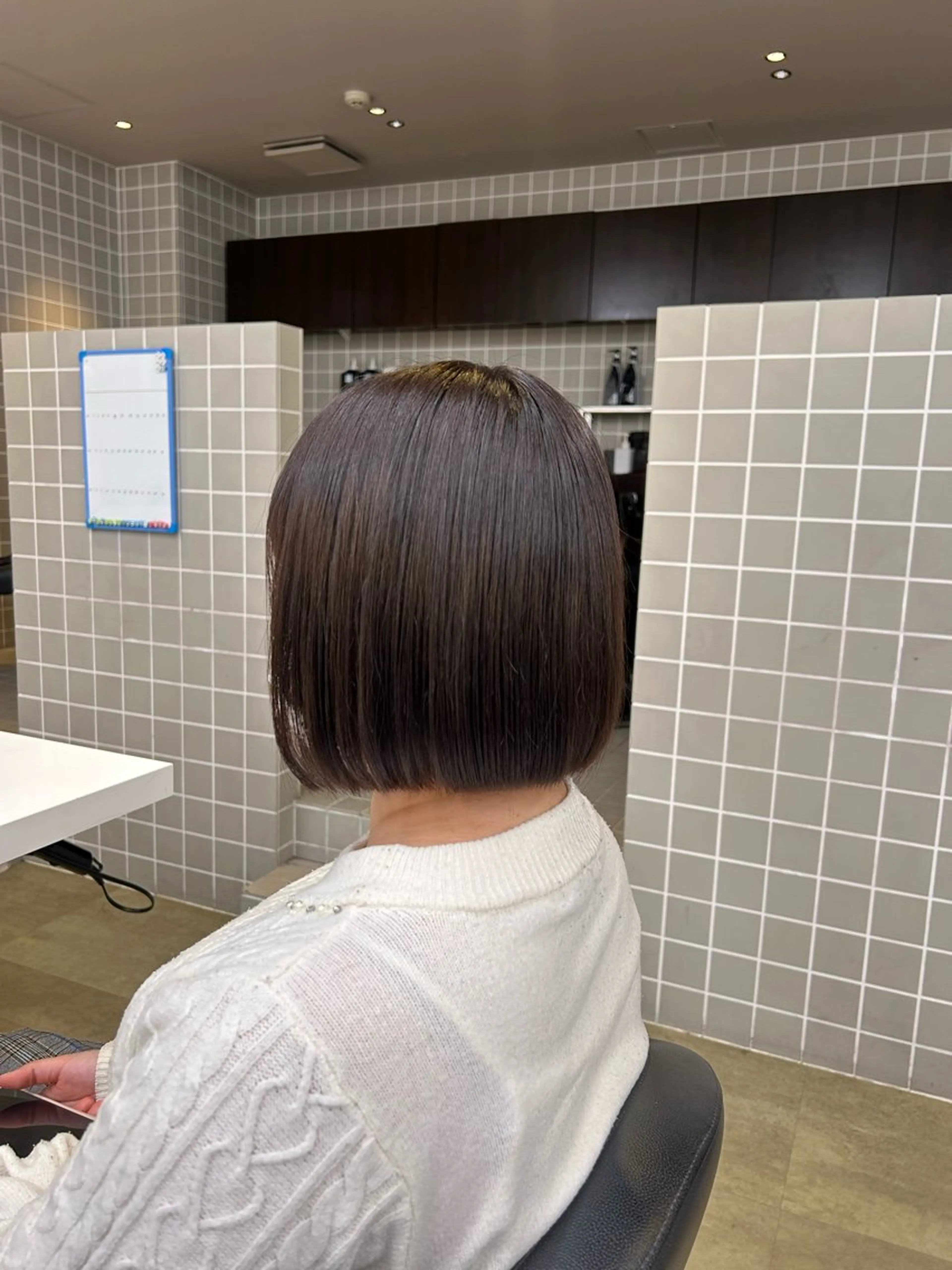 カラー 透明感ベージュ🤎 ナチュラルレイヤーのヘアスタイル