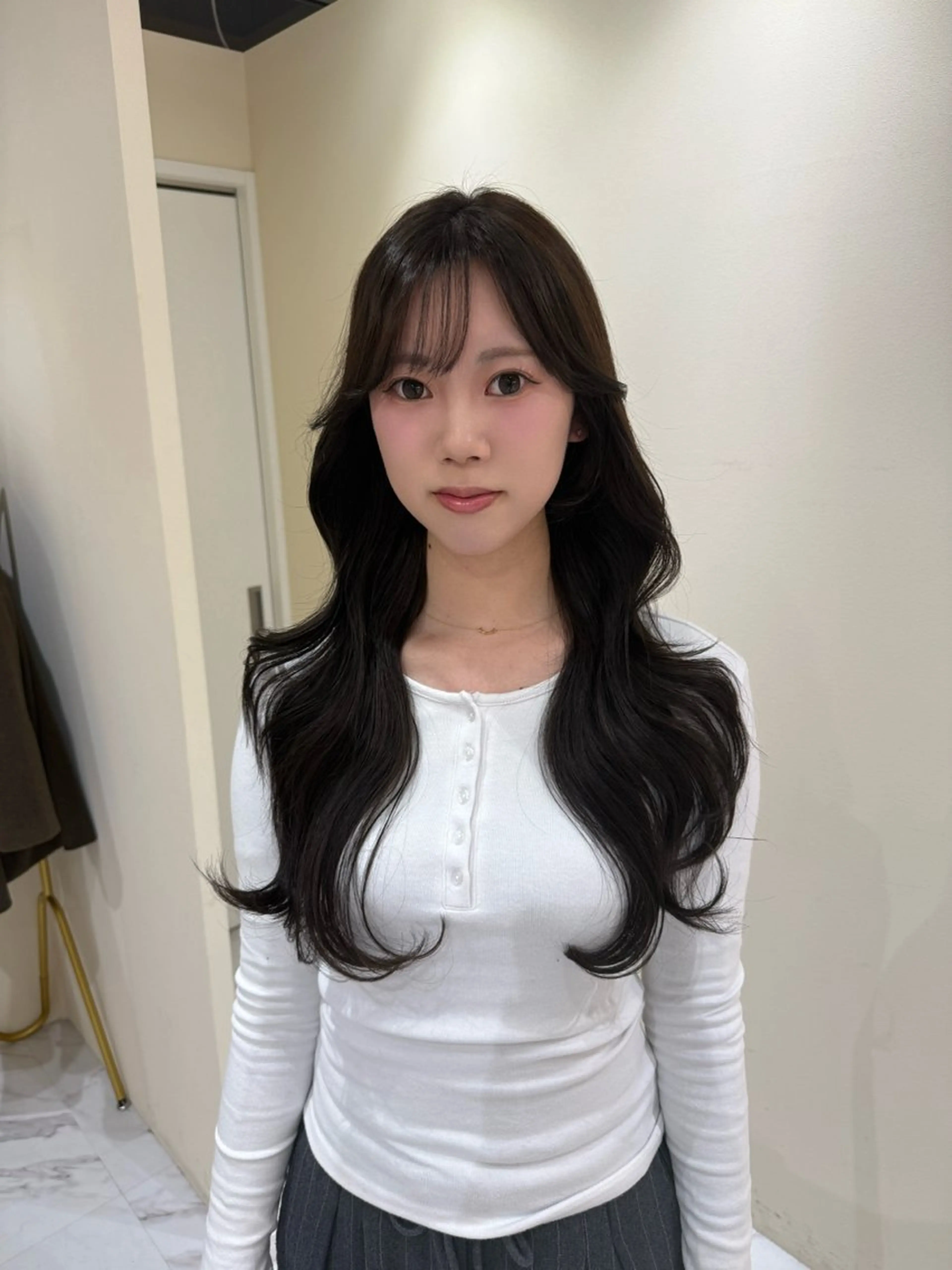 カラー ヘアカラー 韓国ヘア🇰🇷艶 カラー/sakuraのヘアスタイル