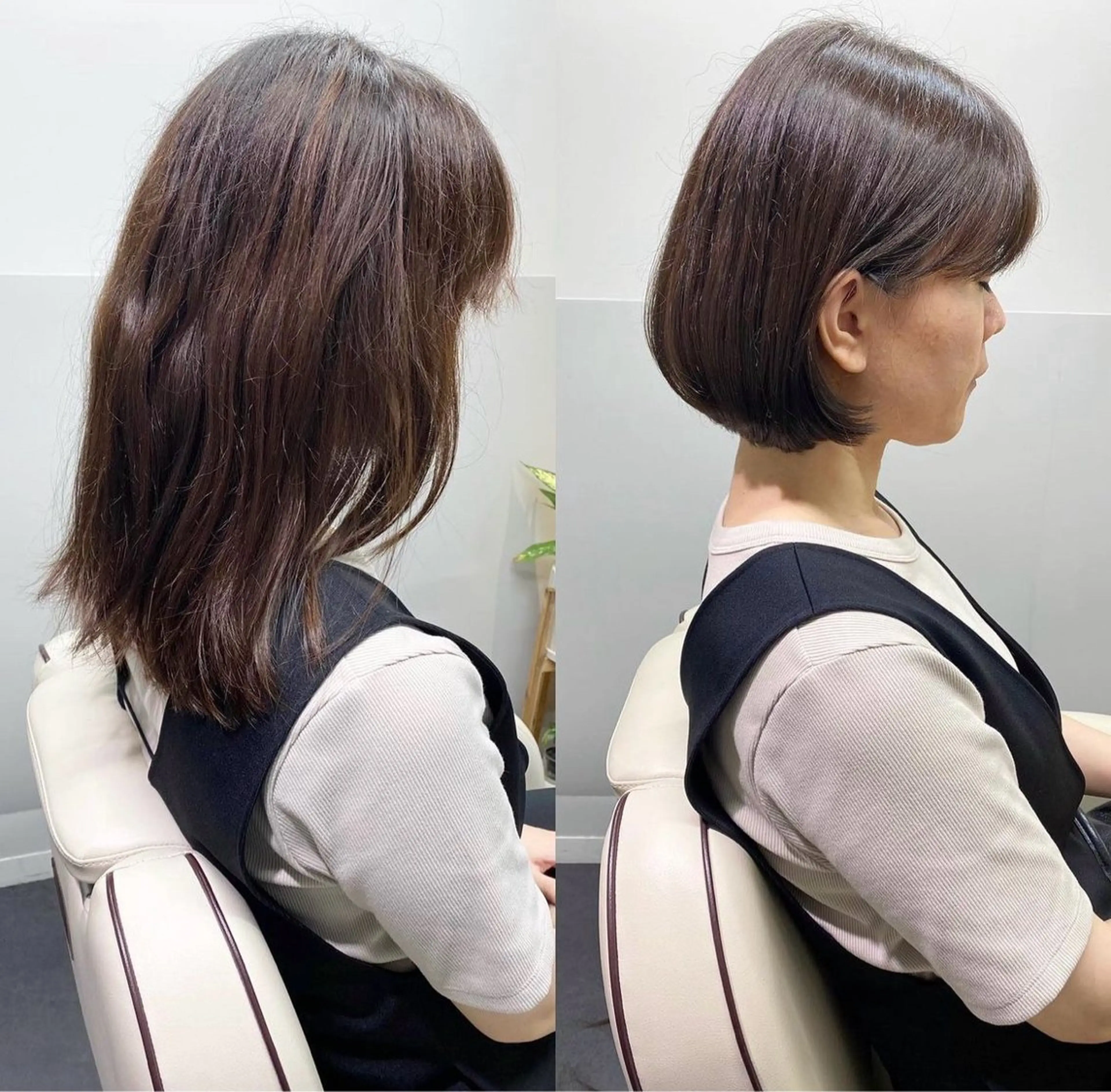 ショート カラー ボブ カット トリートメント 小林 佳祐のヘアスタイル