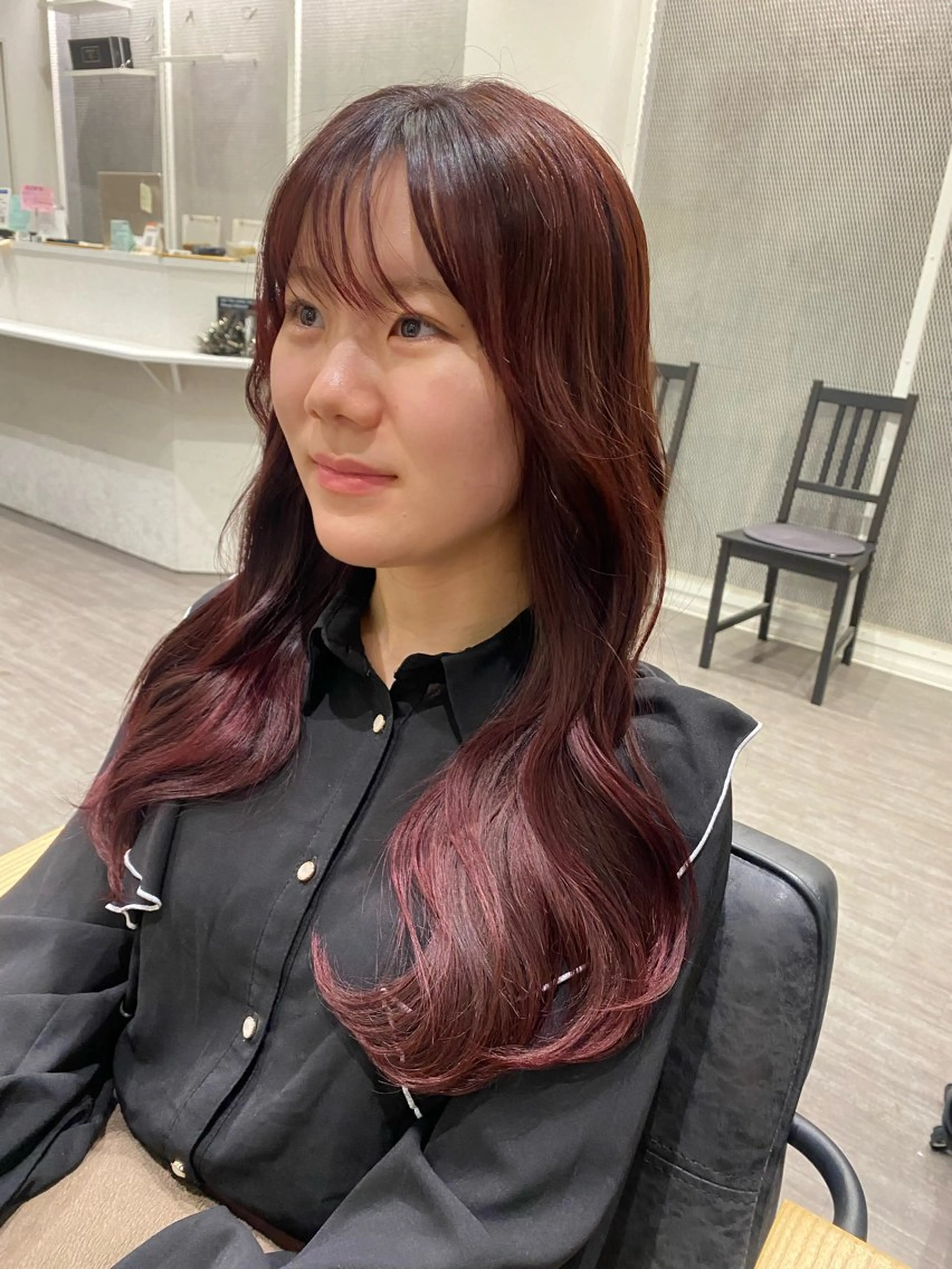 ロング カット ヘアカラー cocotte🌿 amaneのヘアスタイル