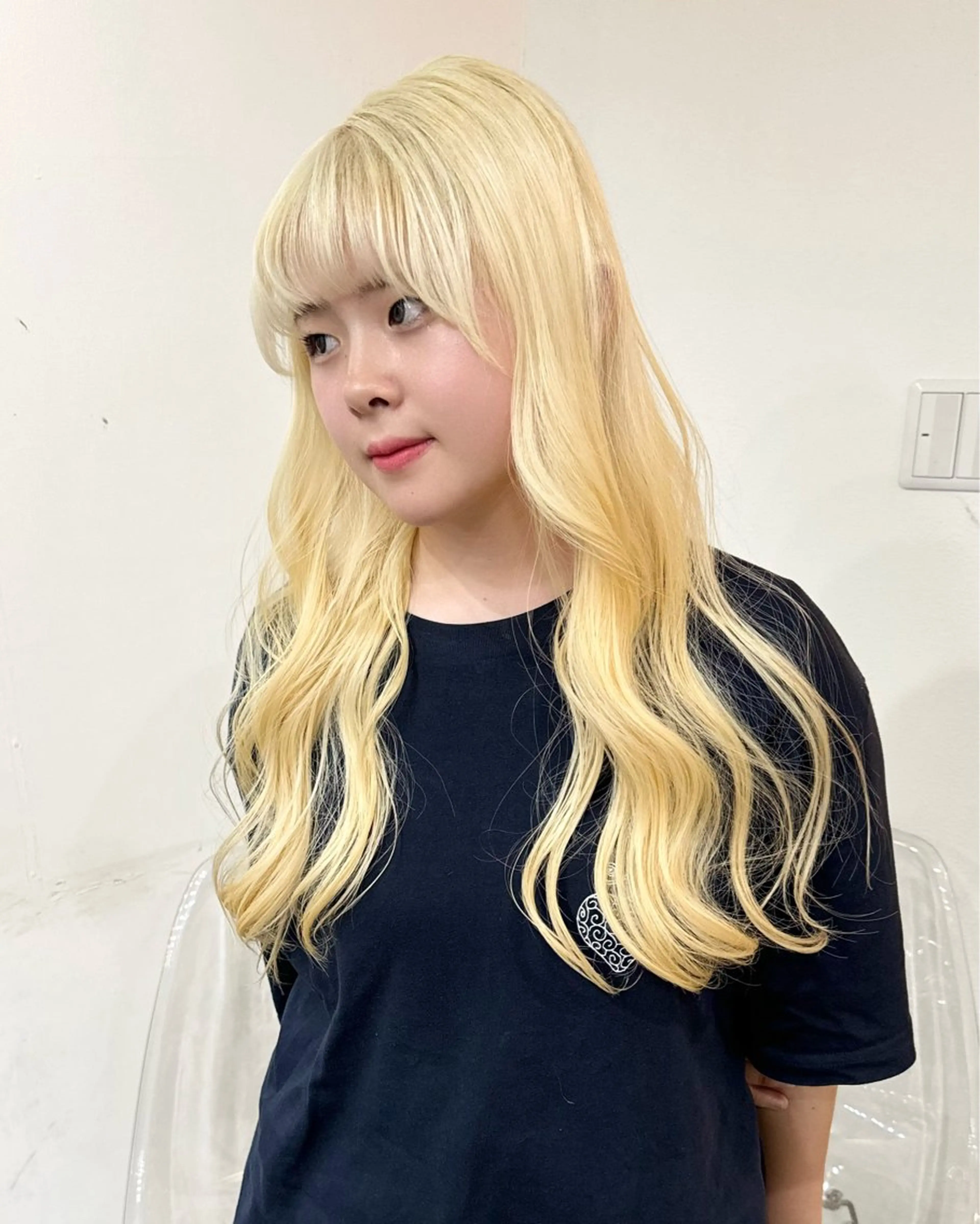 ロング カラー ヘアカラー トリートメント エクステモデル募集 💗大阪梅田/川上のヘアスタイル