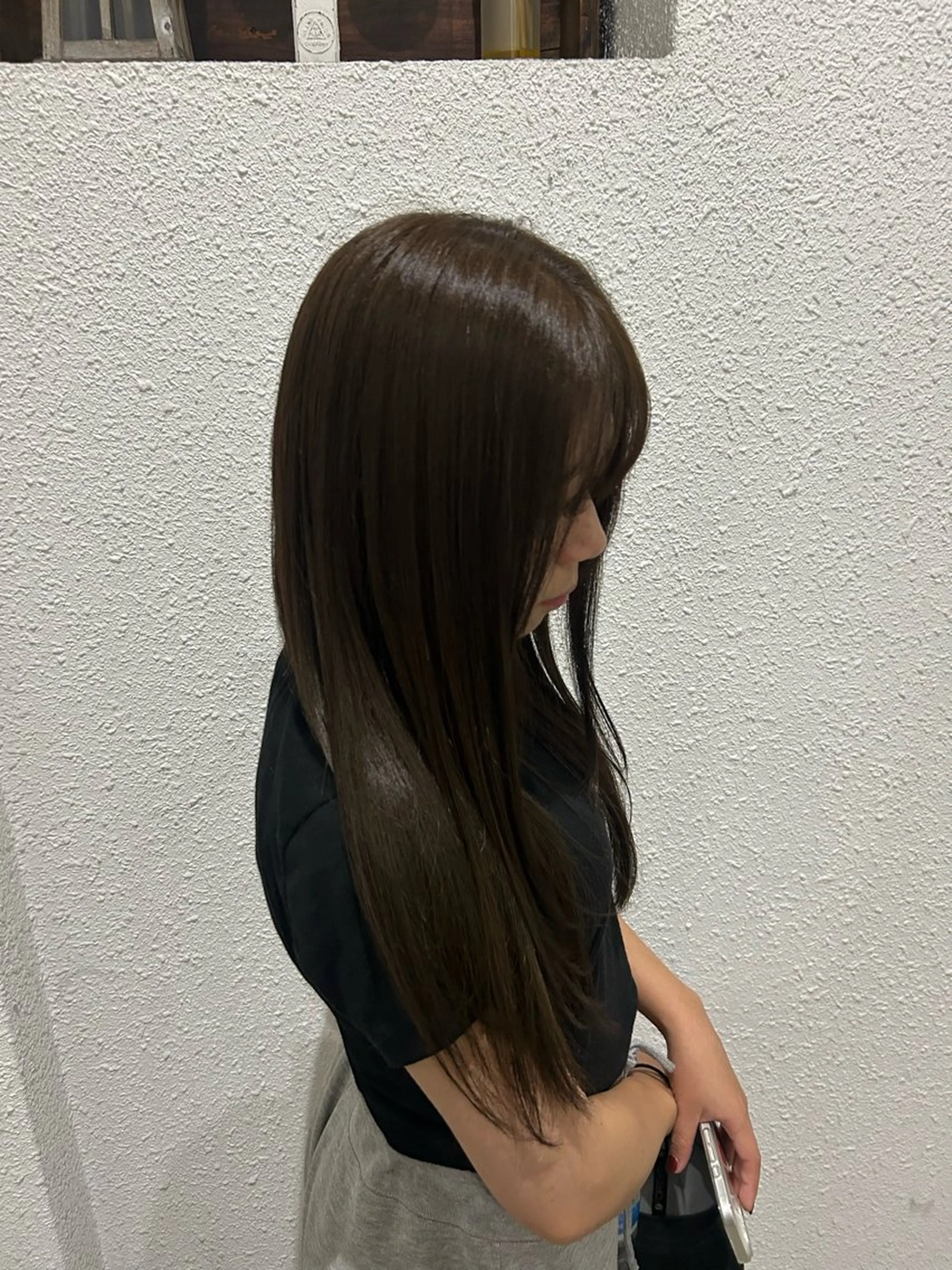 カラー 竹村 茉優のヘアスタイル