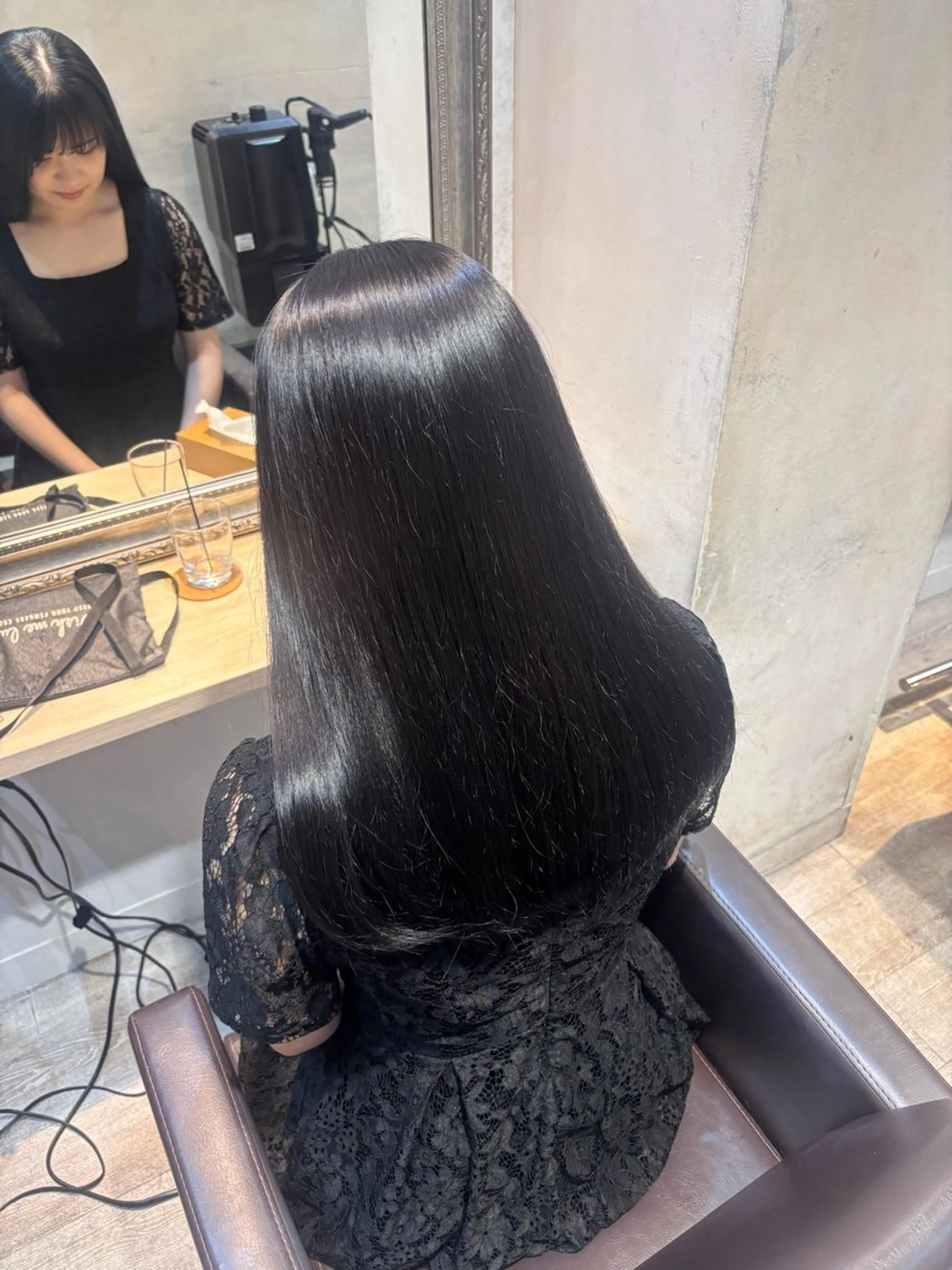 ロング lutia池袋 momoka⠀のヘアスタイル