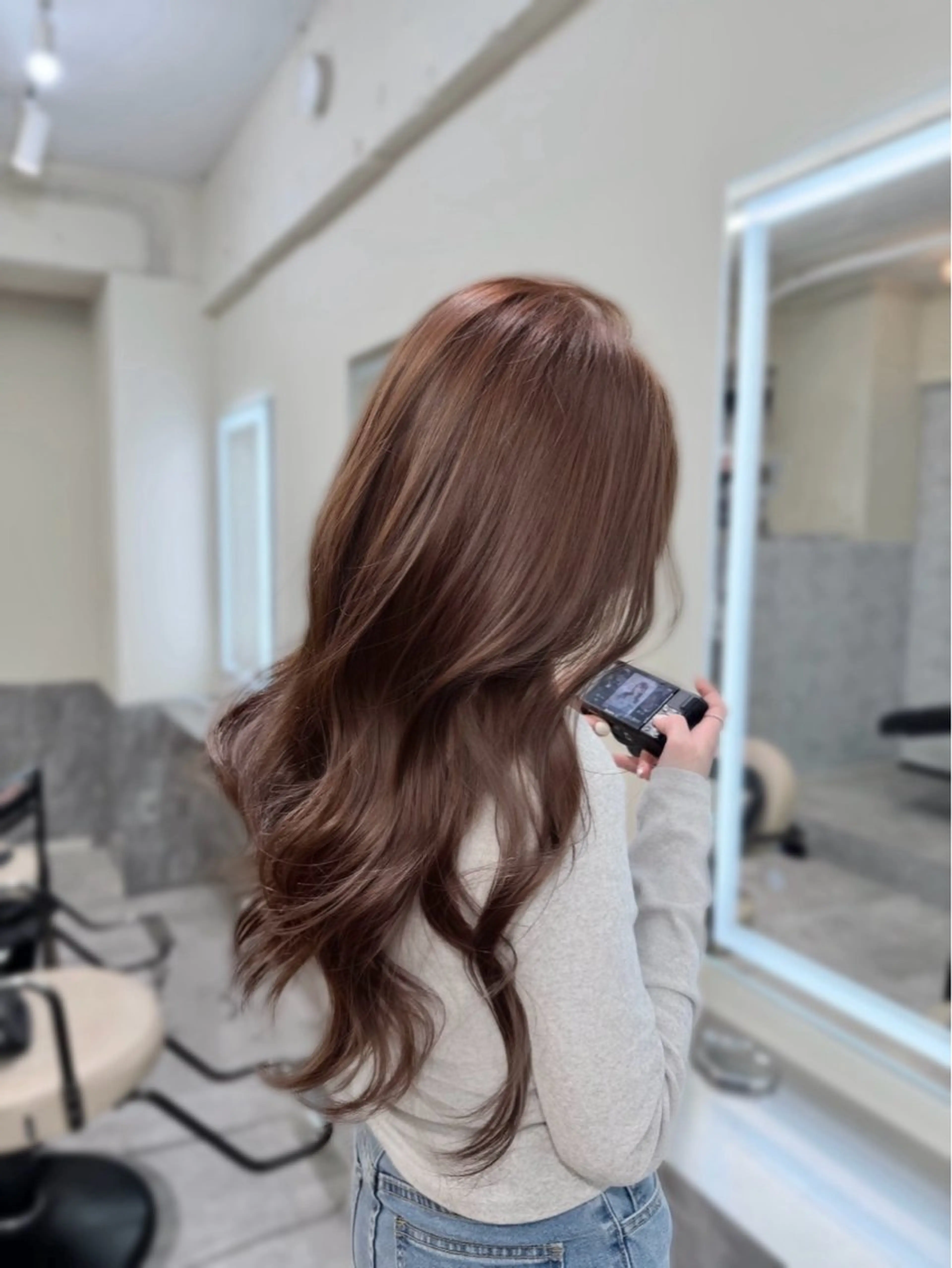 ロング シオン /カットモデル募集中のヘアスタイル