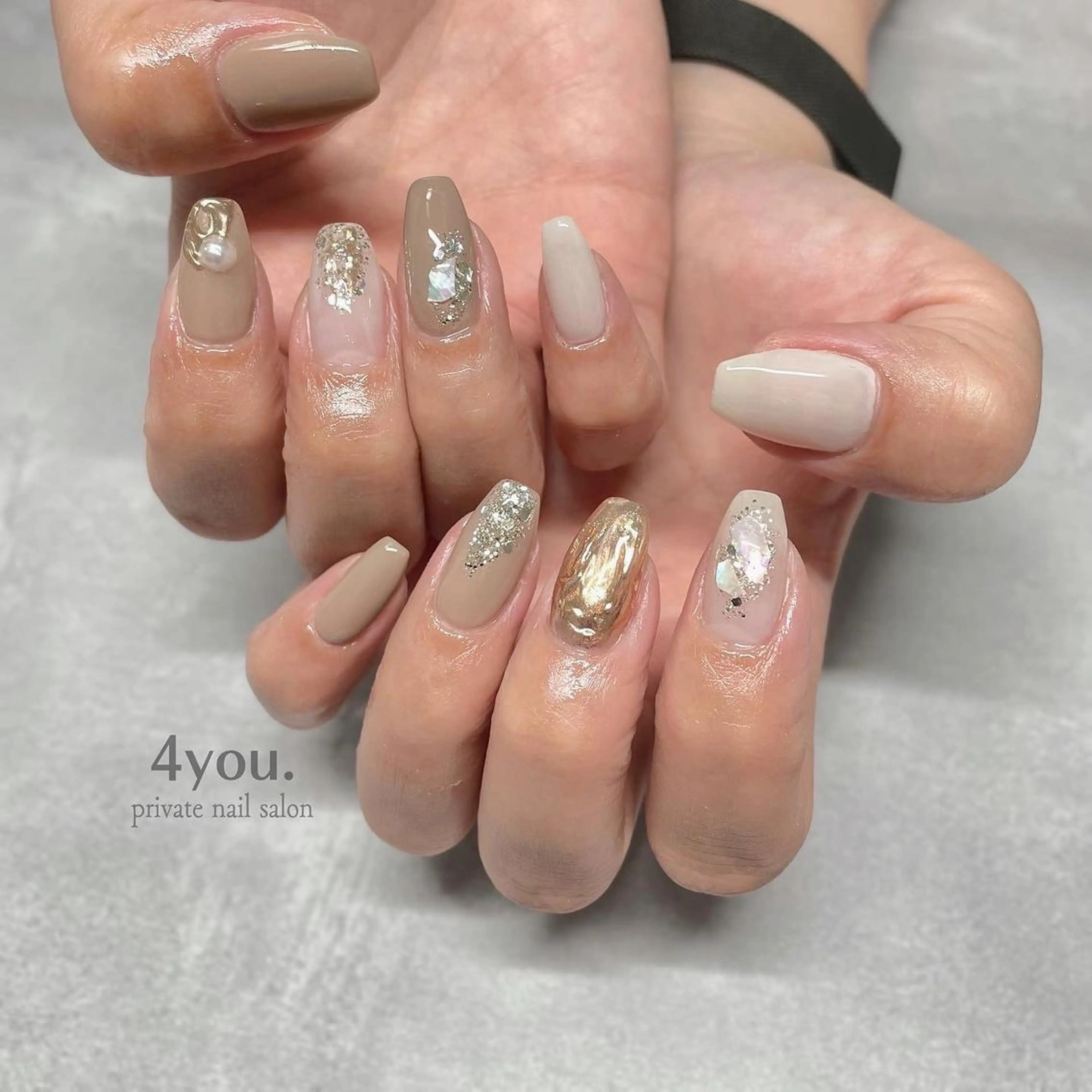 ネイル nail salon ４ｙｏｕ．のネイルデザイン