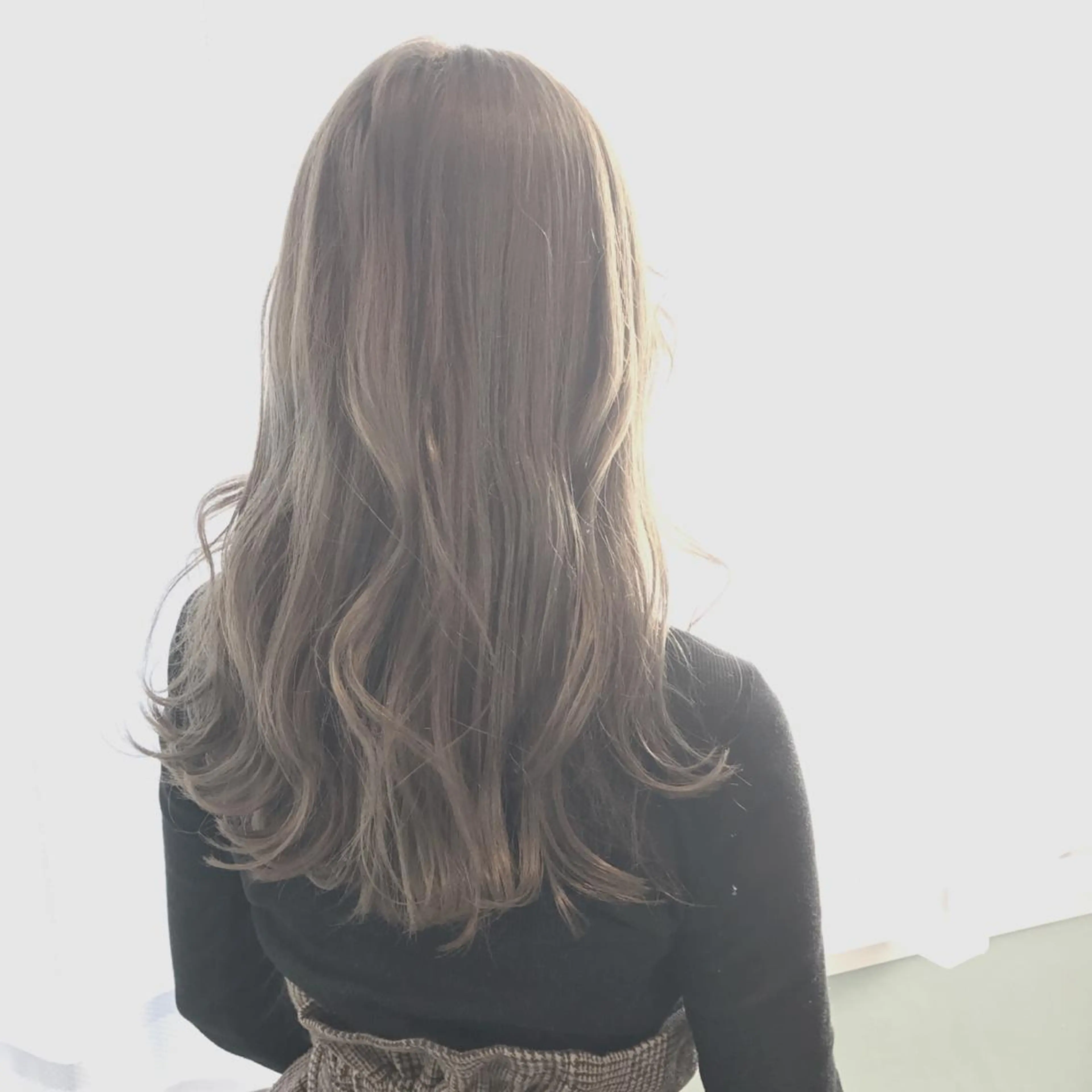 ロング カラー ヤマナカ エリカのヘアスタイル