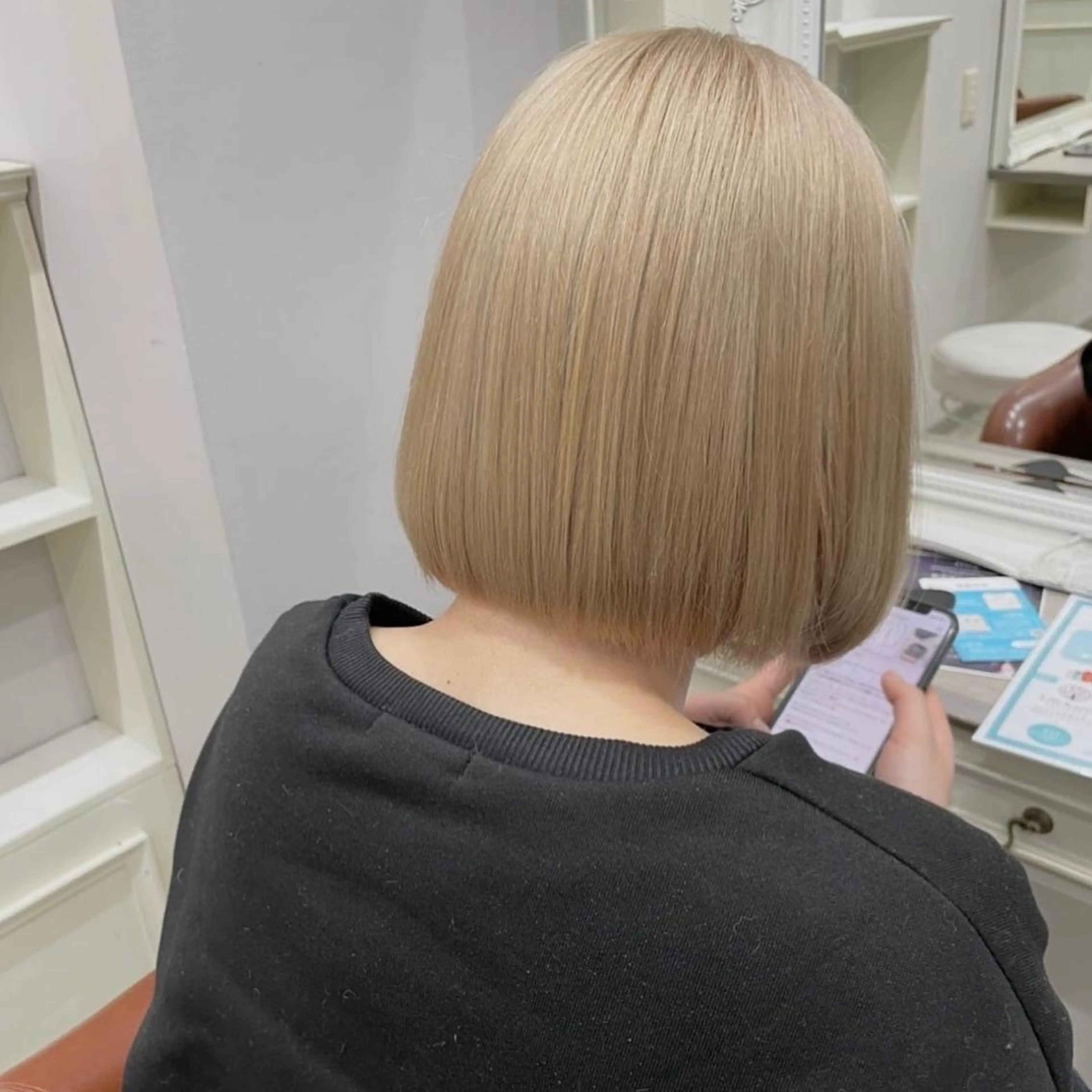 カット+トリートメント+シャンプーブローの写真