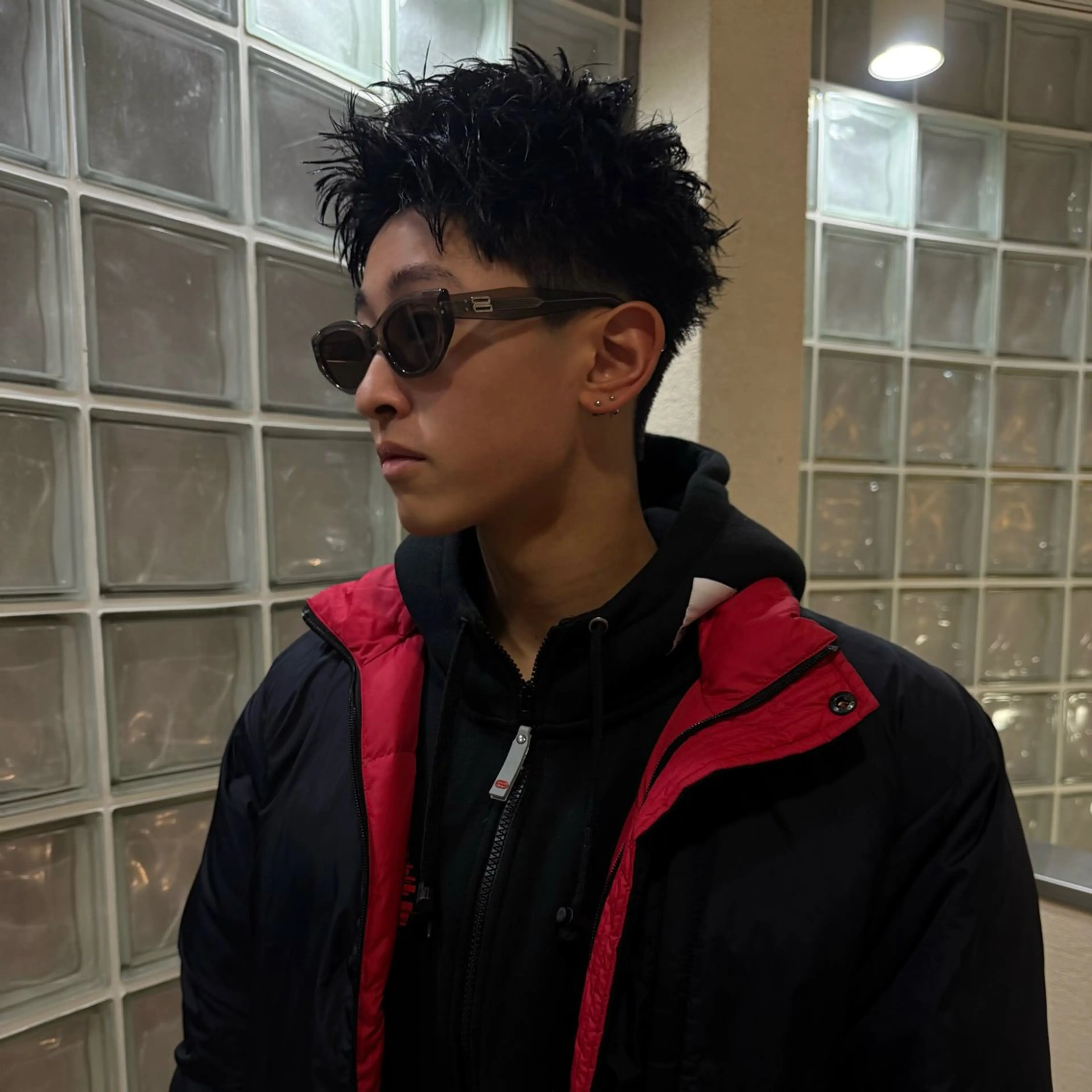 メンズカット&ワンカラー☆彡🖤の写真