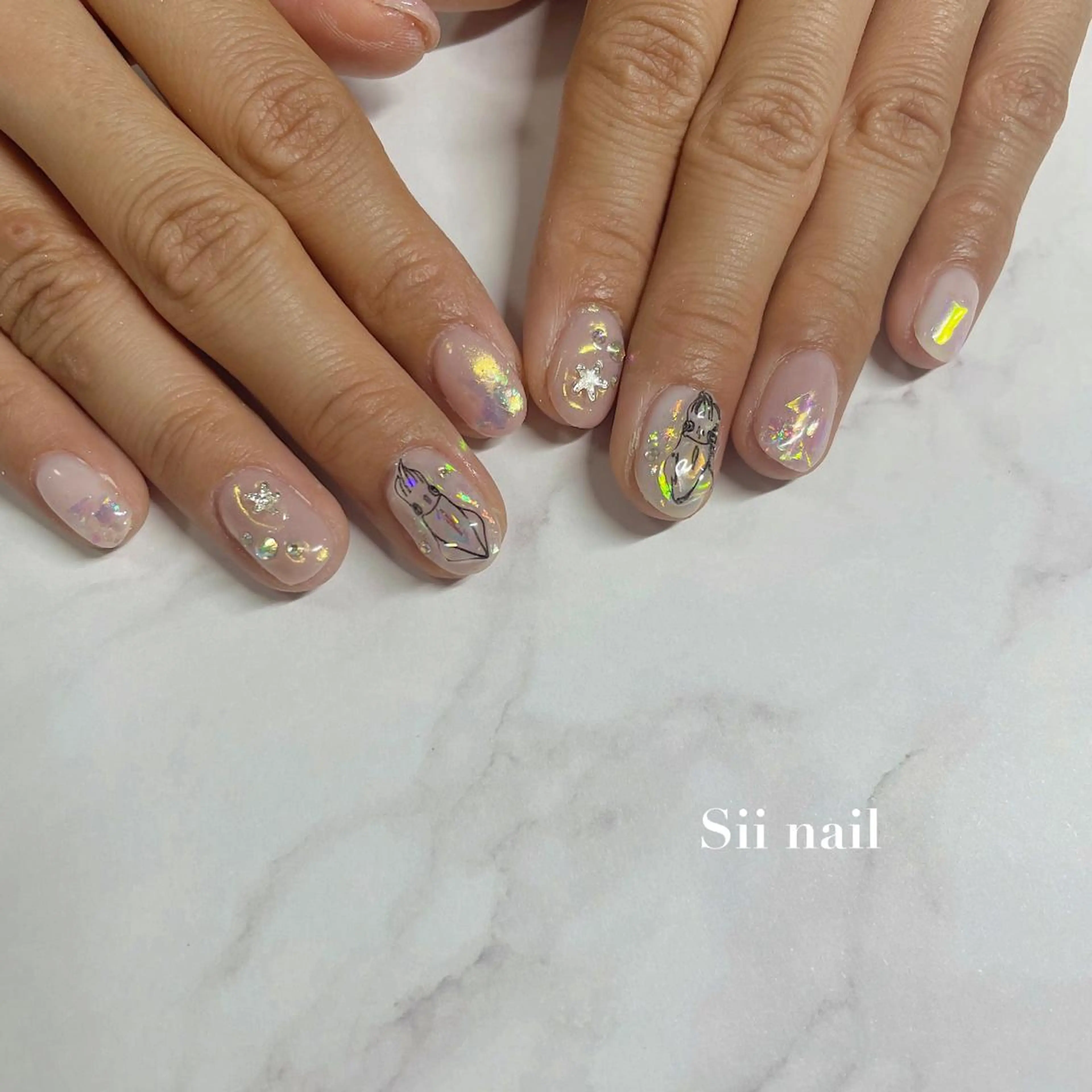 ネイル Sii nail 🤍SAKIのネイルデザイン