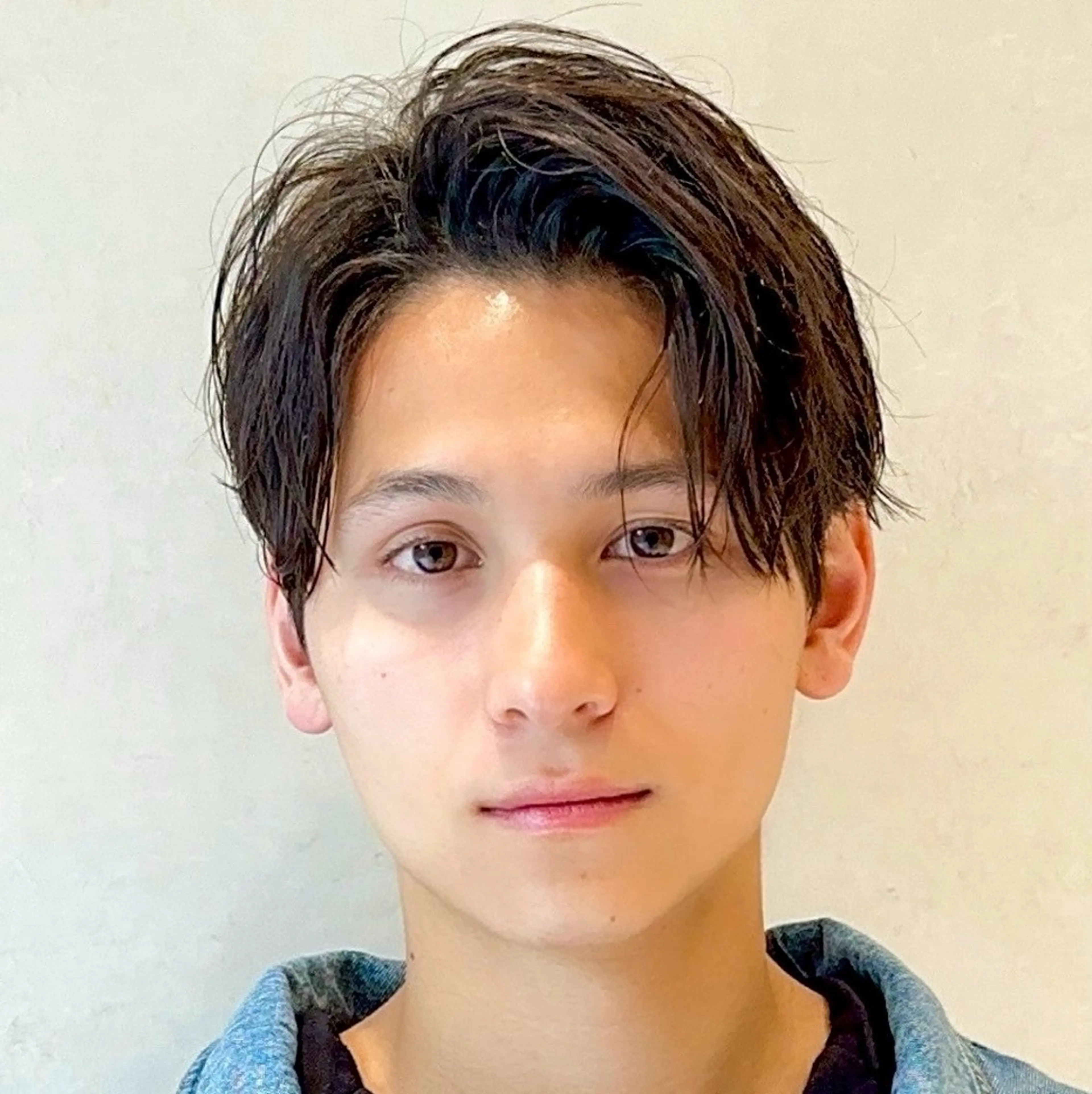 メンズ センターパート メンズ韓国風 韓国マッシュ マッシュ メンズパーマ カット yori所属・メンズパーマ/メンズ カット/たばたよしきのヘアスタイル