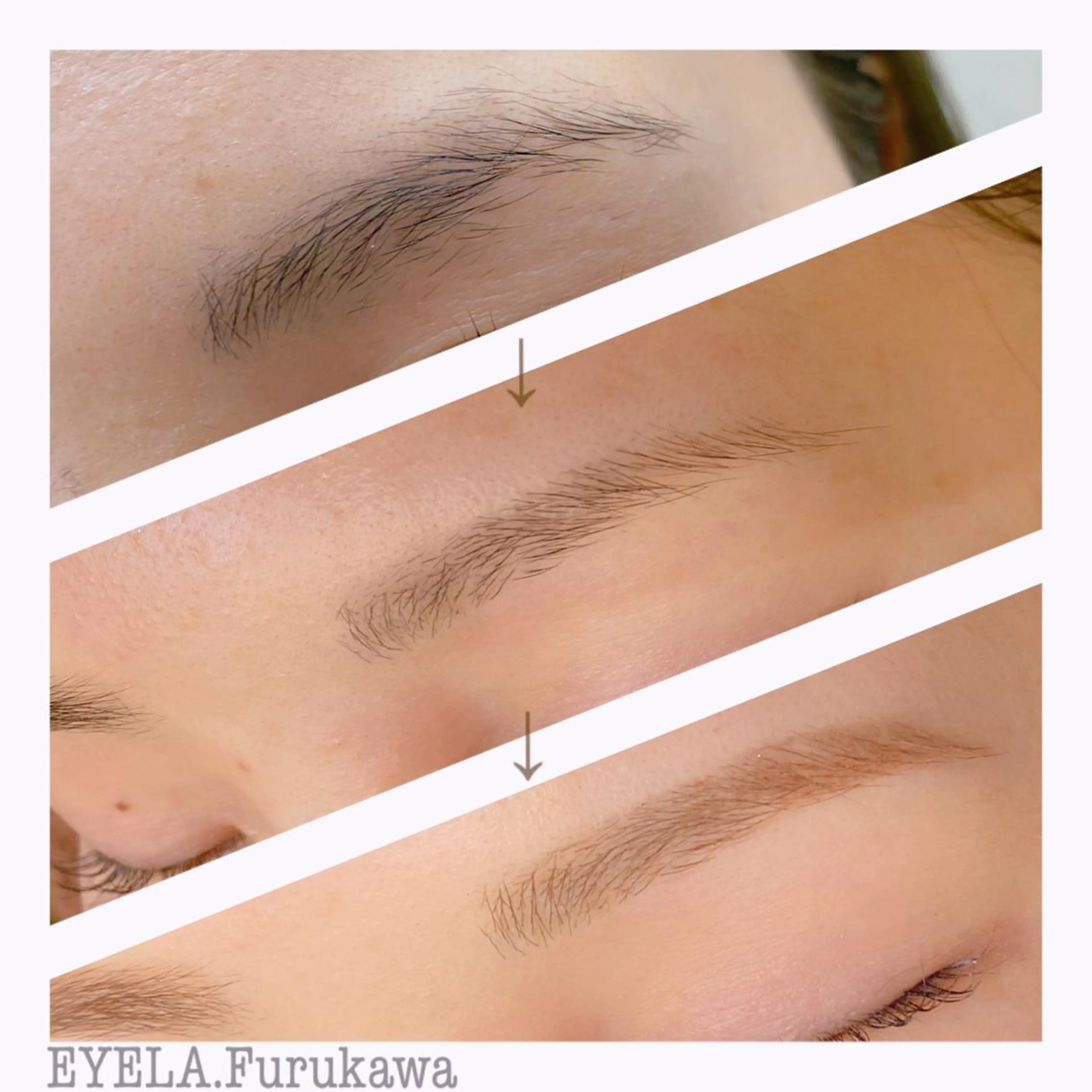 アイブロウ EYELA甲府昭和 furukawaのマツエク・マツパデザイン