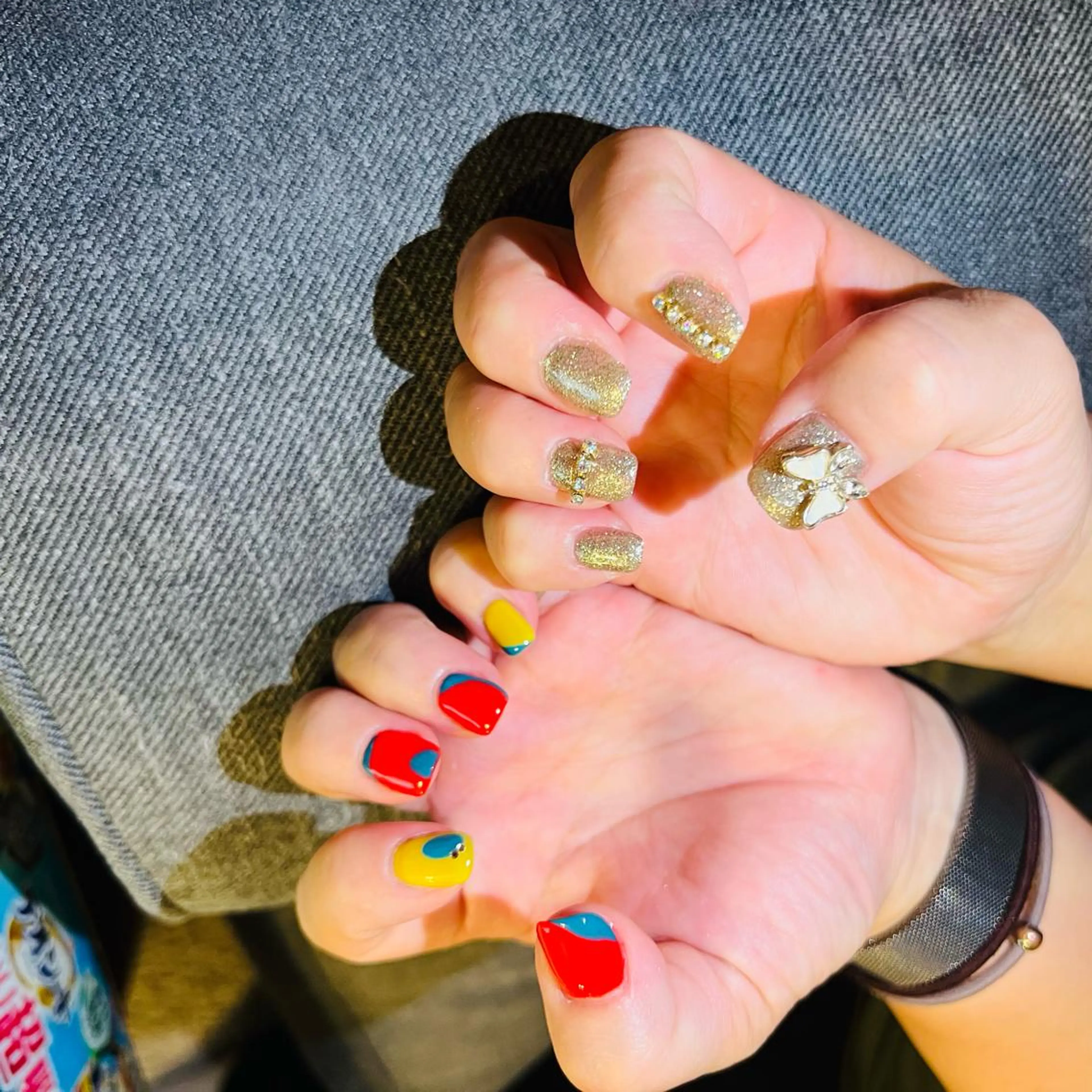 ショート ネイル ショートヘア ニュアンスネイル ショートネイル 夏ネイル Nail&Eye Spina 琴美のマツエク・マツパデザイン