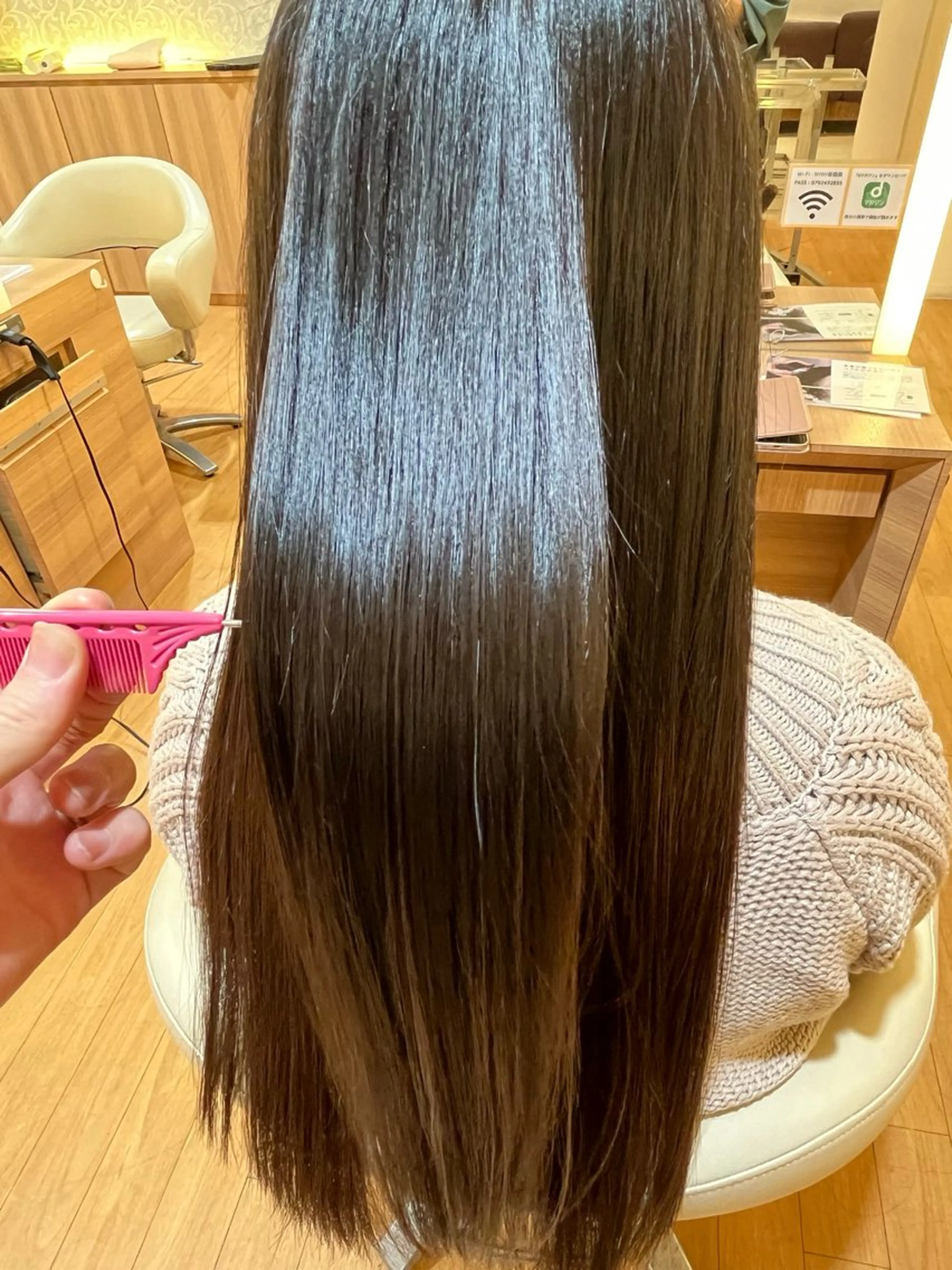 【感動の手触りに】カット+髪質改善トリートメントの写真