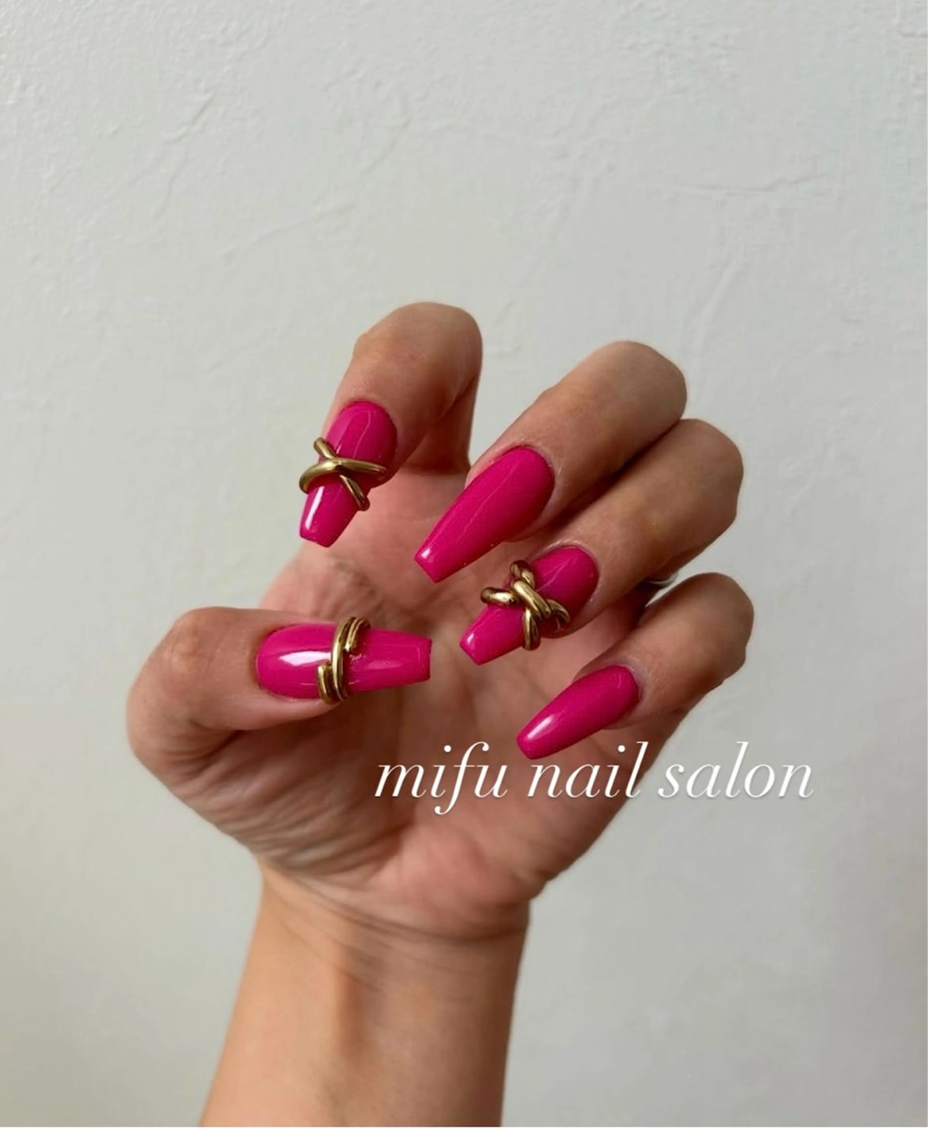 ロング 大田 美笛香のネイルデザイン