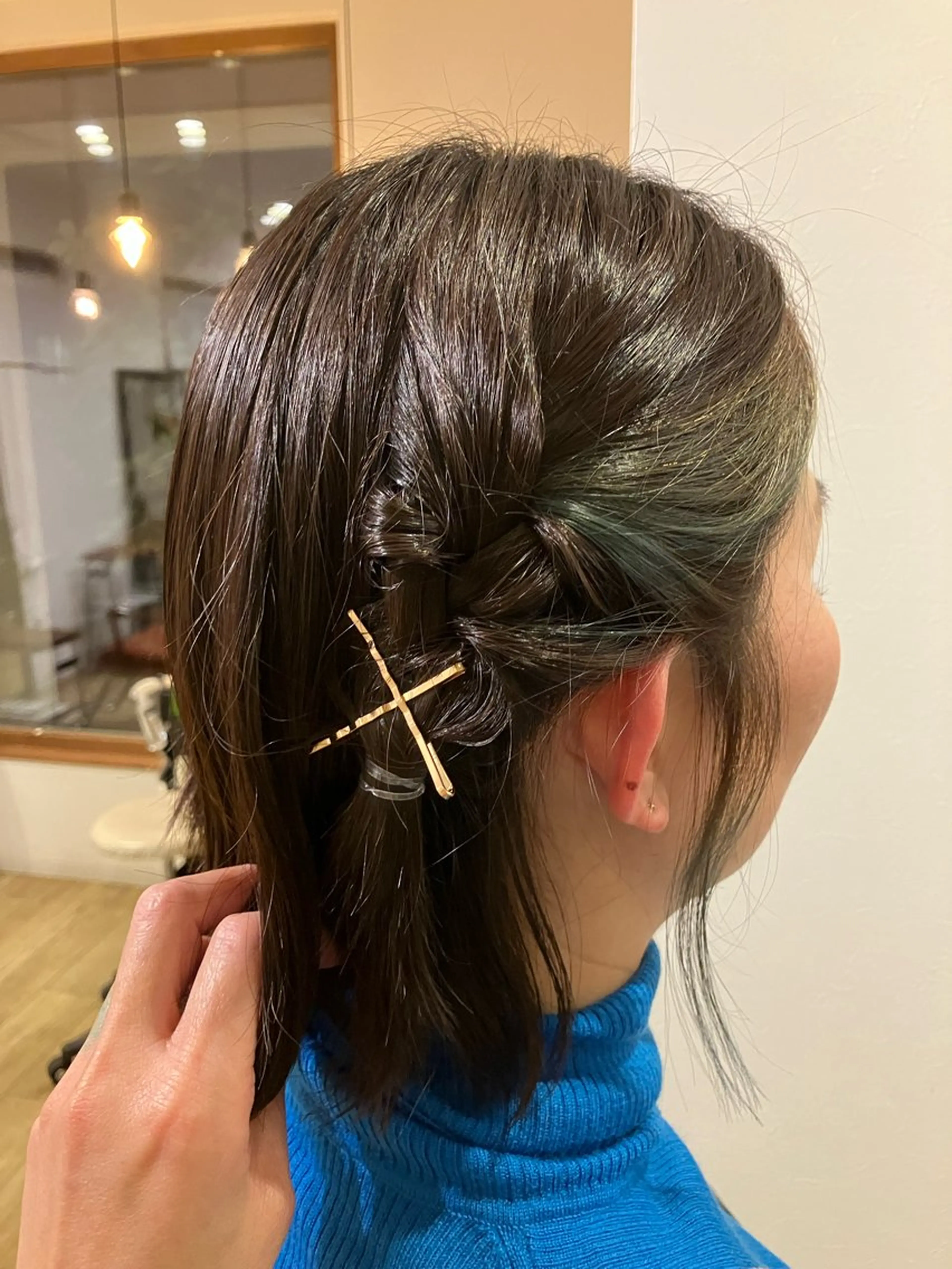 ミディアム 清水 美香のヘアスタイル